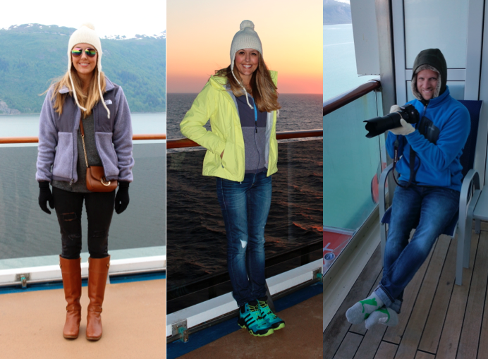 best outfits for alaska cruise