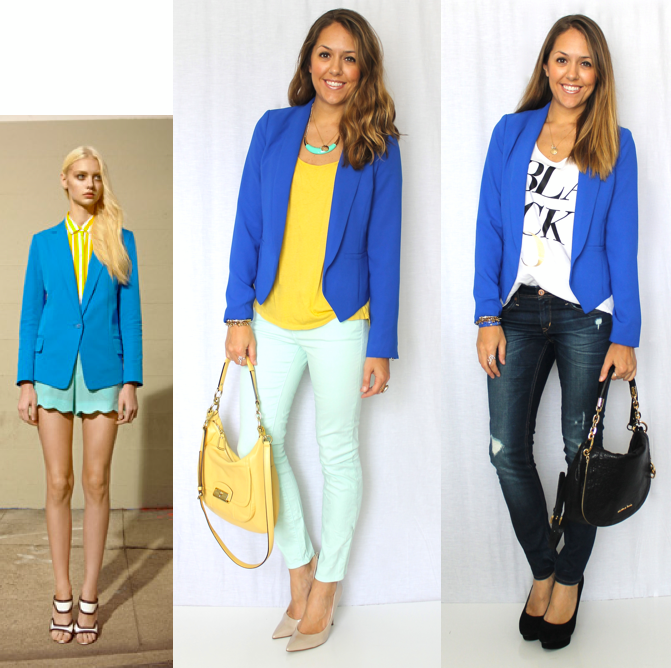 Cobalt Blazer