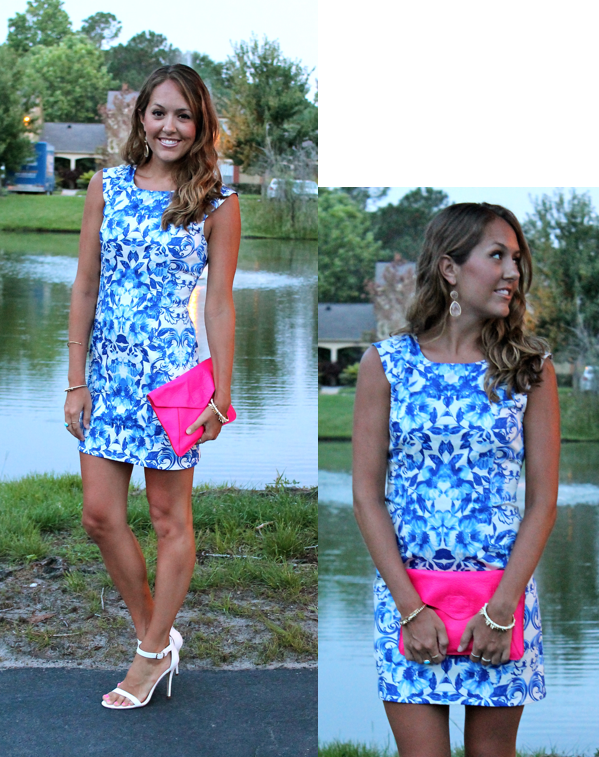 Porcelain Print Dress