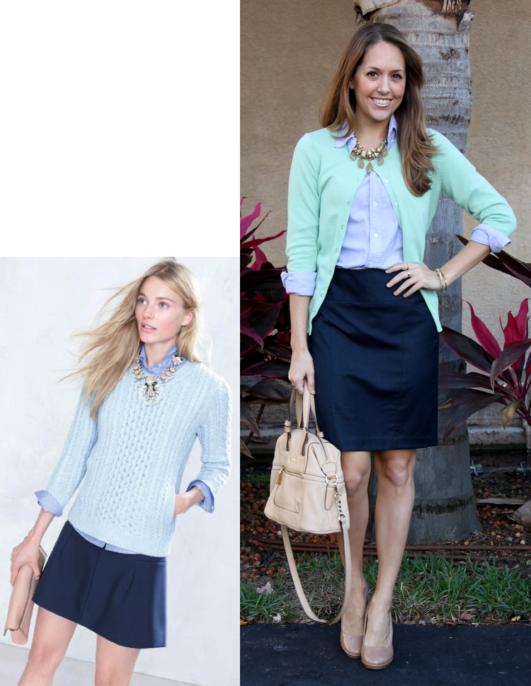 Color Combo: Mint + Blue