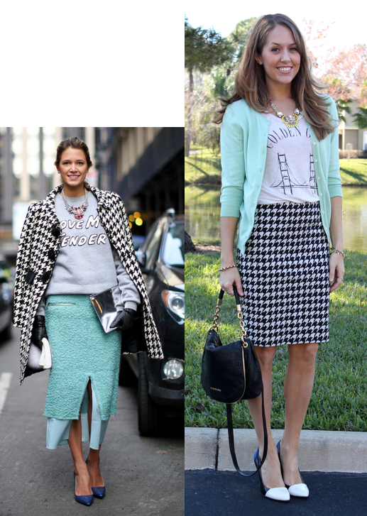 Houndstooth & Graphic Tees