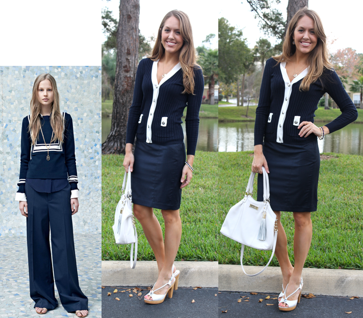 Color Combo: Navy and White