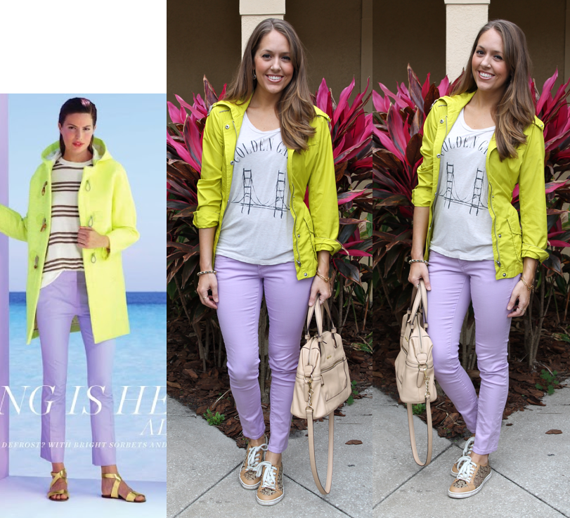 Pop of Color: The Rain Coat