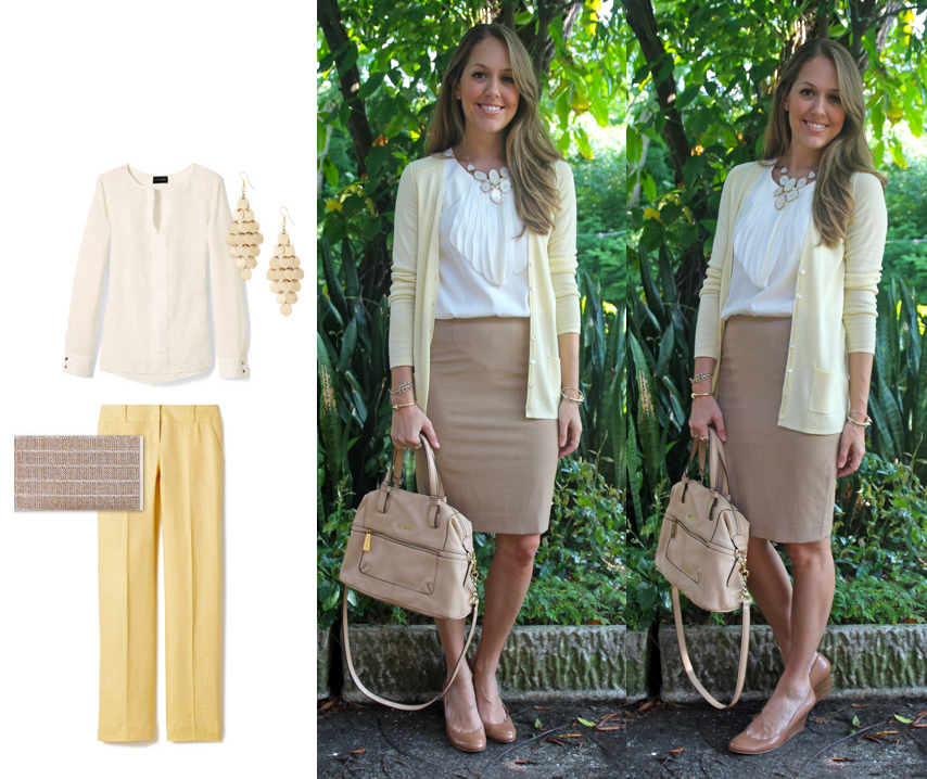 Pastel Yellow Cardigan