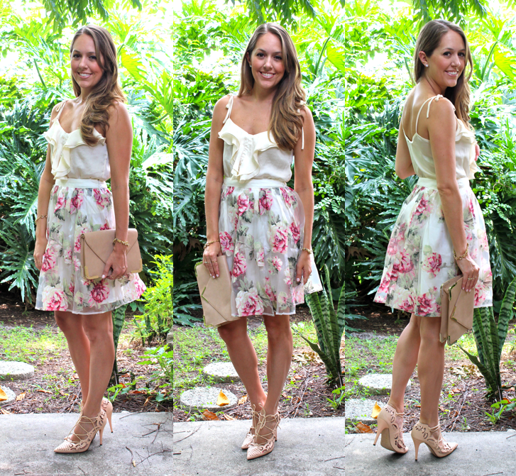 The Feminine Touch: Flowers and Ruffles