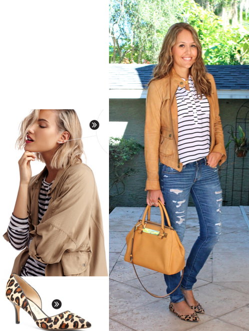 Leather Jacket + Jeans