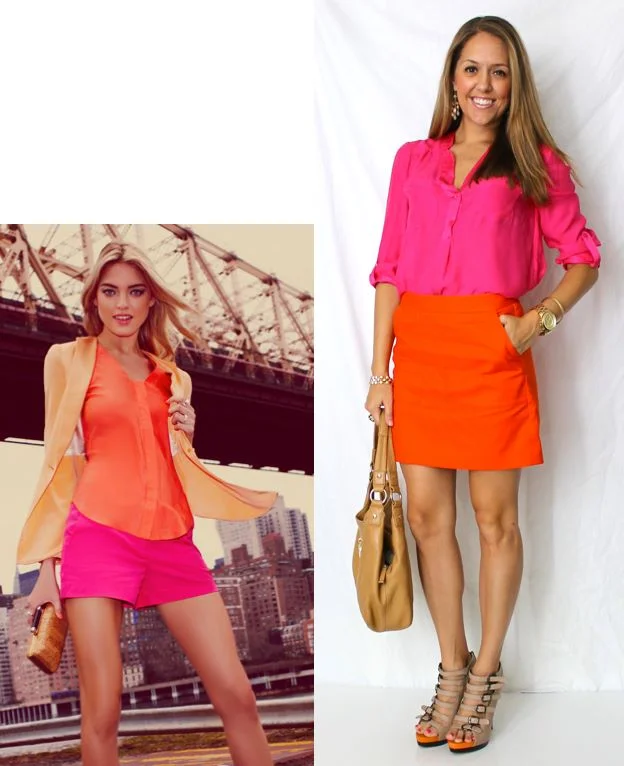 Color Combo: Orange and Pink