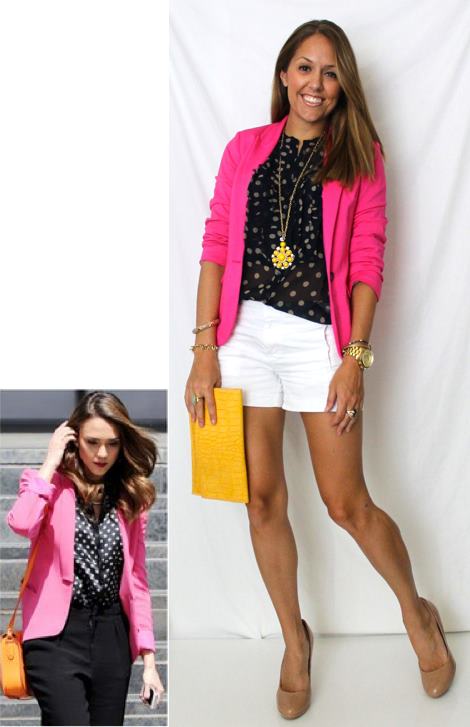 Color Combo: Pink, Black and White