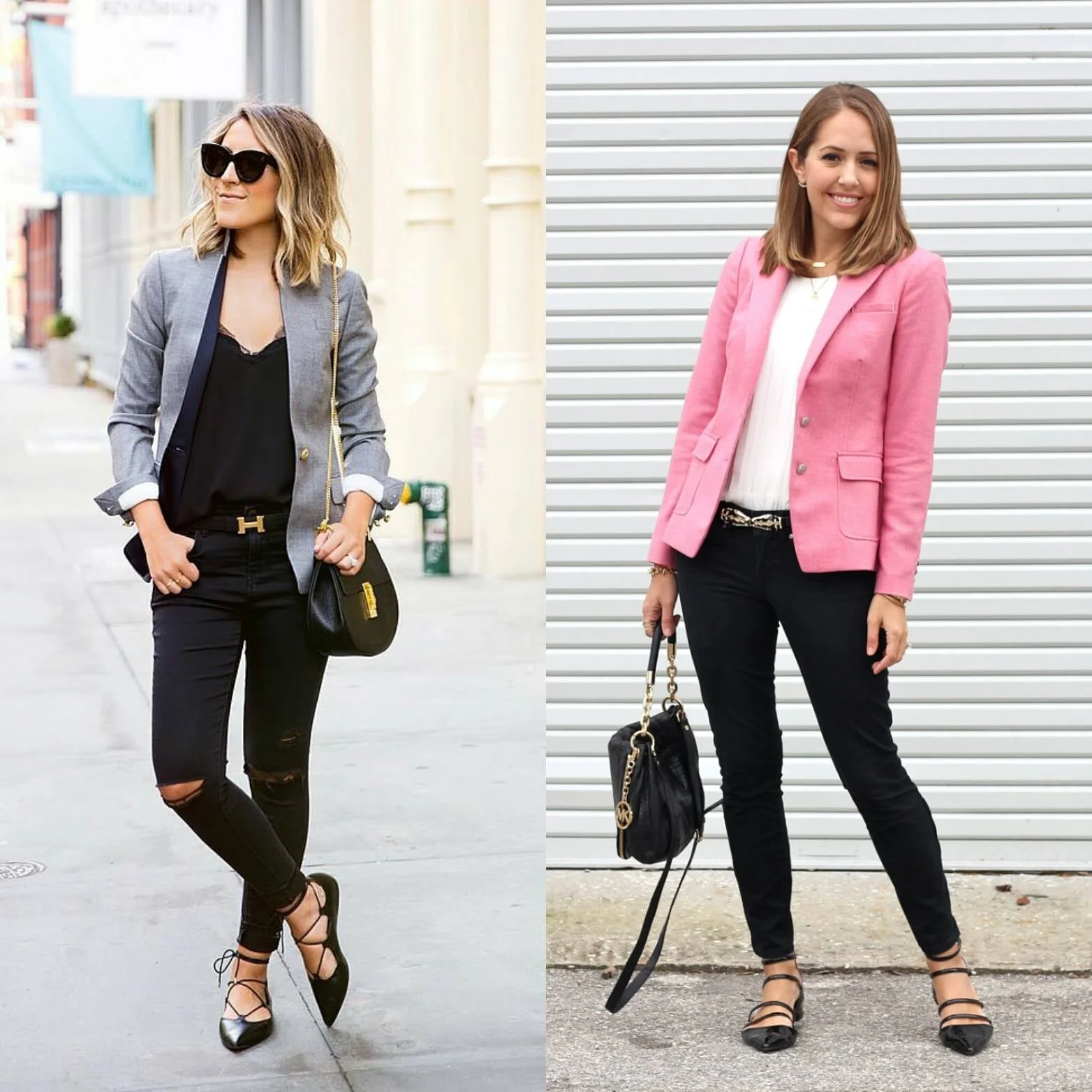 Blazer and Jeans