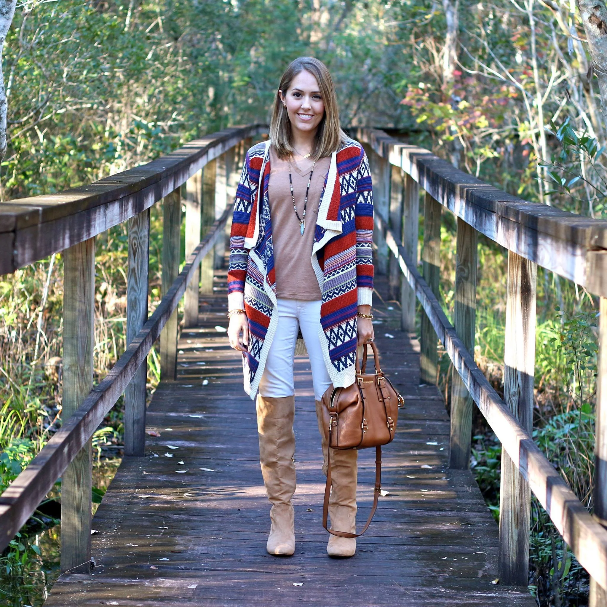 The Printed Cardigan