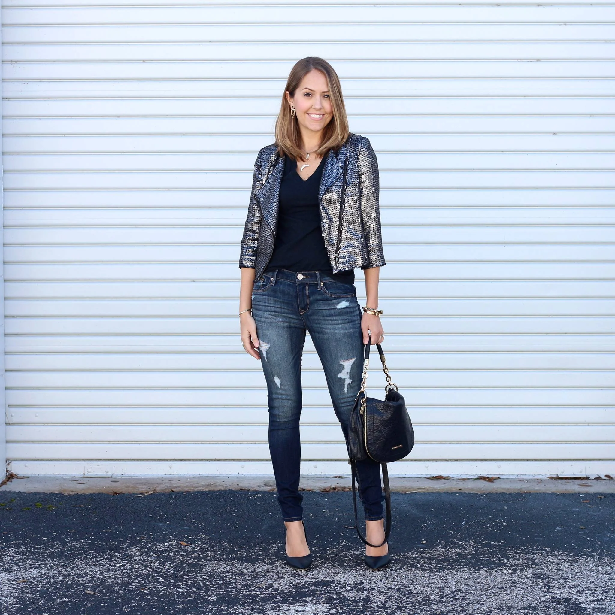 Accent Pieces: Sequin Jacket