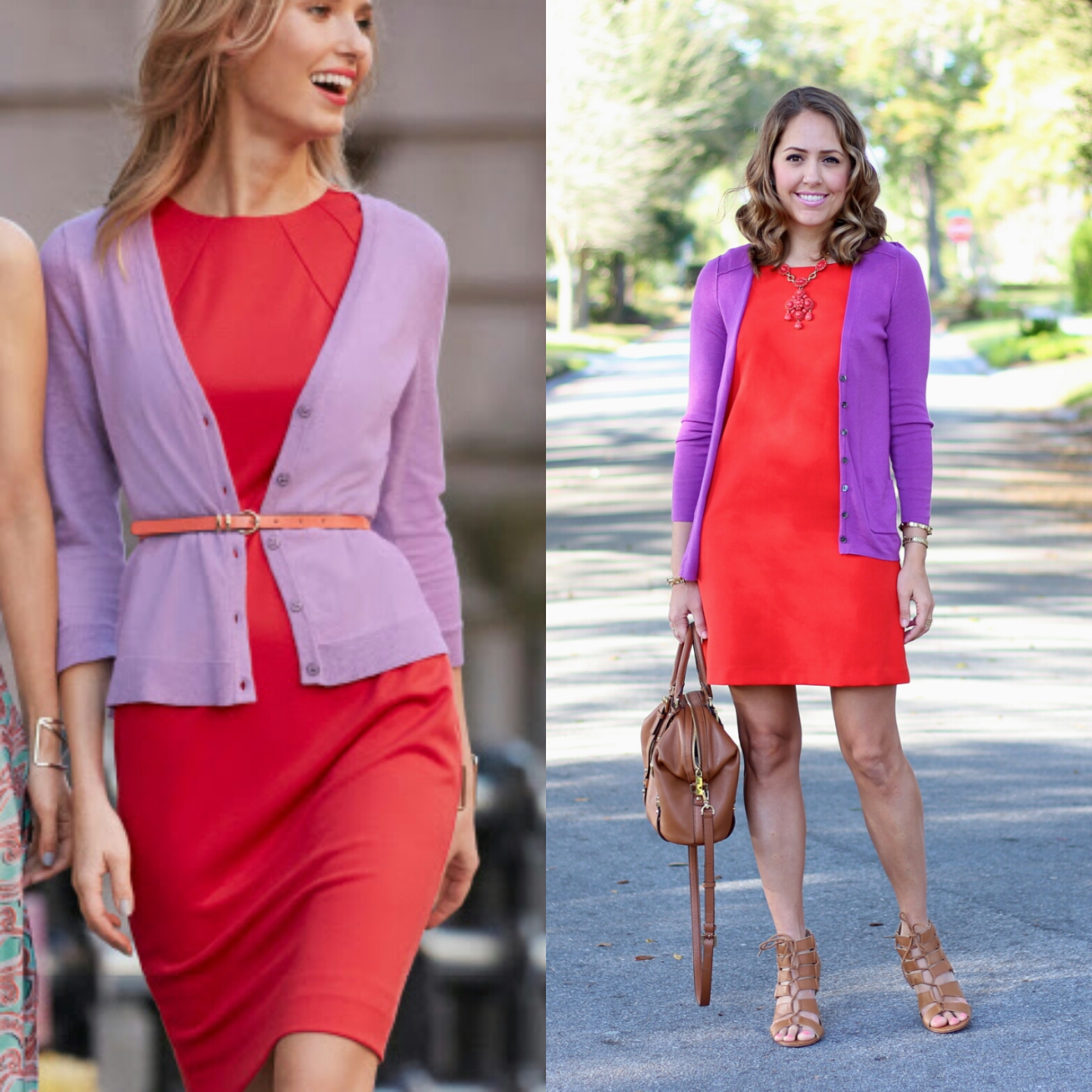 Today's Everyday Fashion: Purple and Red — J's Everyday Fashion