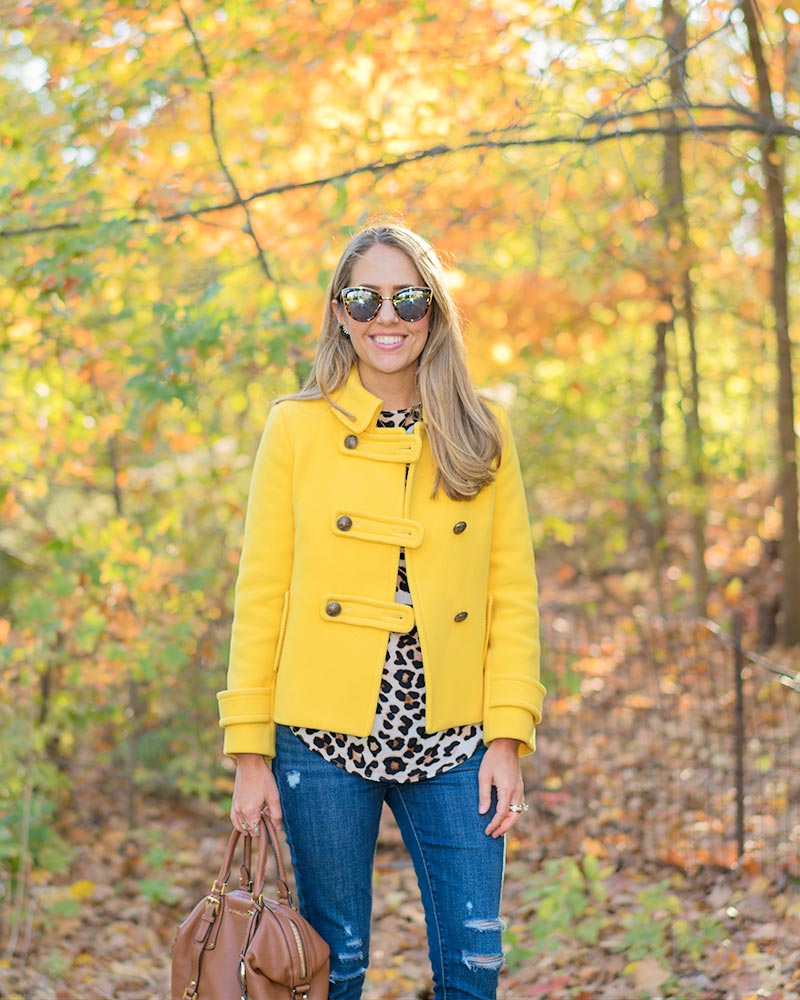 Today's Everyday Fashion: Yellow in Central Park — J's Everyday Fashion