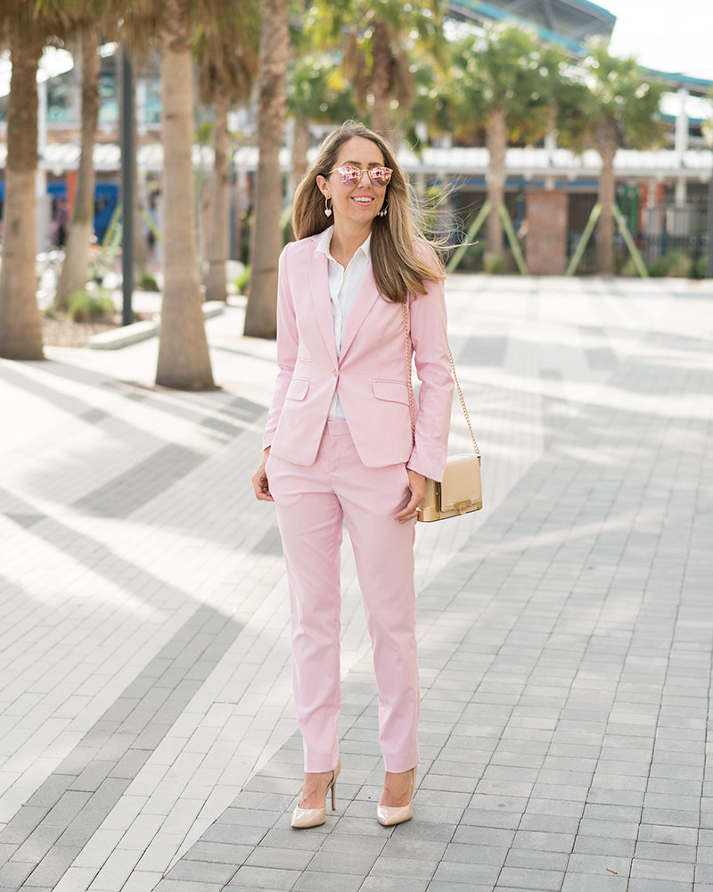 Today's Everyday Fashion: The Pink Suit — J's Everyday Fashion