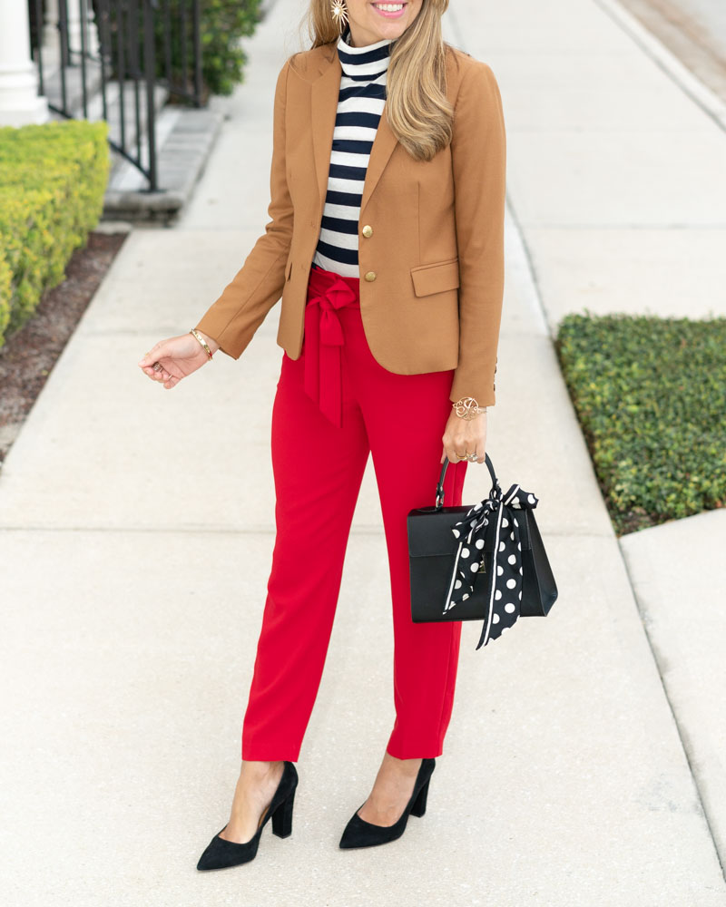 Styling Red Pants for the Office - The Docket