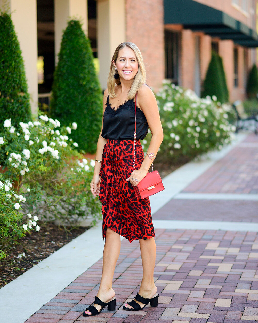 acción Miau miau Terminal Red Leopard Skirt, Two Ways With Walmart — J's Everyday Fashion