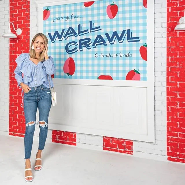 The morning of these photos I was part of a photo shoot for the nonprofit I work with, @samaritanvillage, (if you have a moment please vote for them to win $5,000 in my IG Story!) where the amazing @mosaichairstudioivanhoevillage did my makeup so much better than I typically do! Later, I headed downtown to @wallcrawlorlando where my husband Joshua snapped these photos. The smile on my face has a lot to do with who is behind the camera (wink), but it’s also because I just love white shoes. 😜😂 I always have, so the fact that they are trending for fall (esp. white boots) is just an added bonus! They go with everything and are so easy to throw on. Do you like white shoes?   
.
.
#budgetfashion #lookforless #teacherstyle #denimstyle #wallcrawl #wallcrawlorlando #orlandomurals #orlando #orlandoblog #orlandoblogger