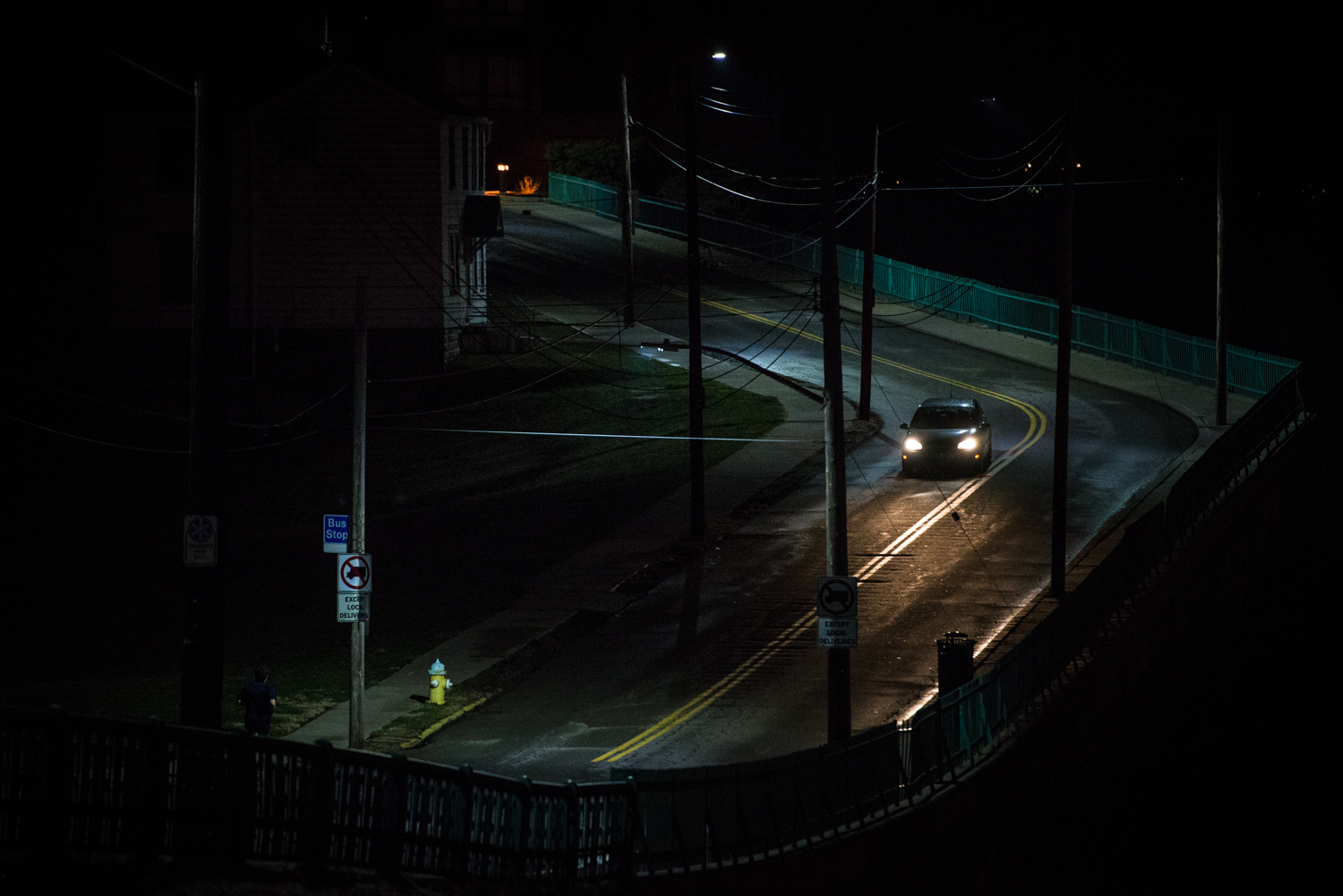 One of the features I love about my Nikon D600 is its ability to see in the dark without compromising clarity. This image was captured with a high ISO of 4000, which allowed for a shutter speed of 1/160th at F 3.2, yes there is very little grain present.