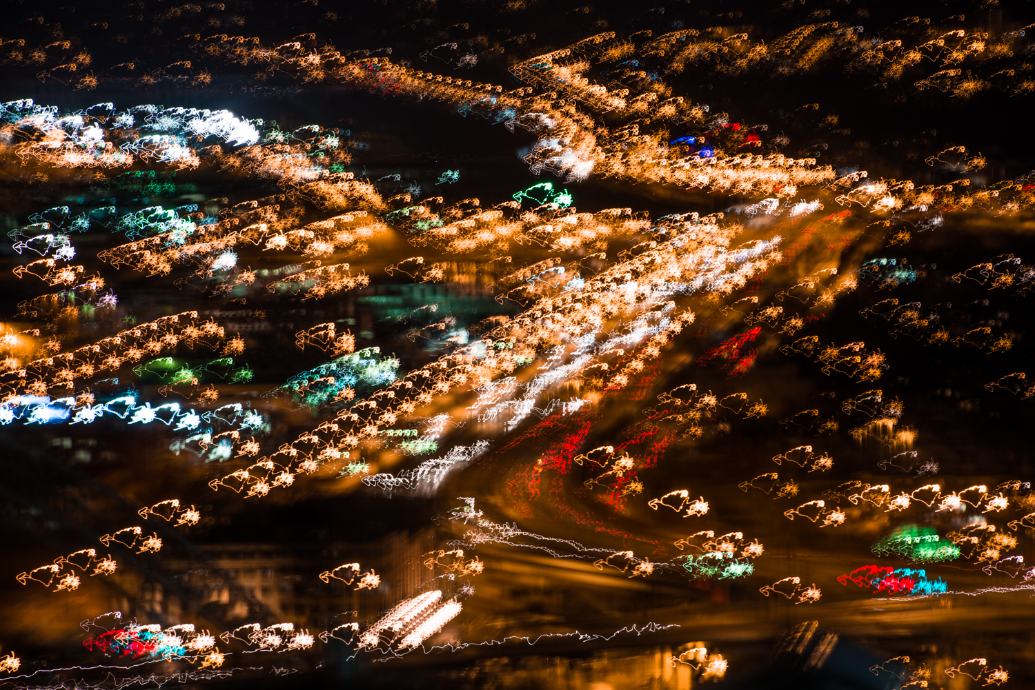 This was a goof while using the 70-200mm to reach for detail images of the city.