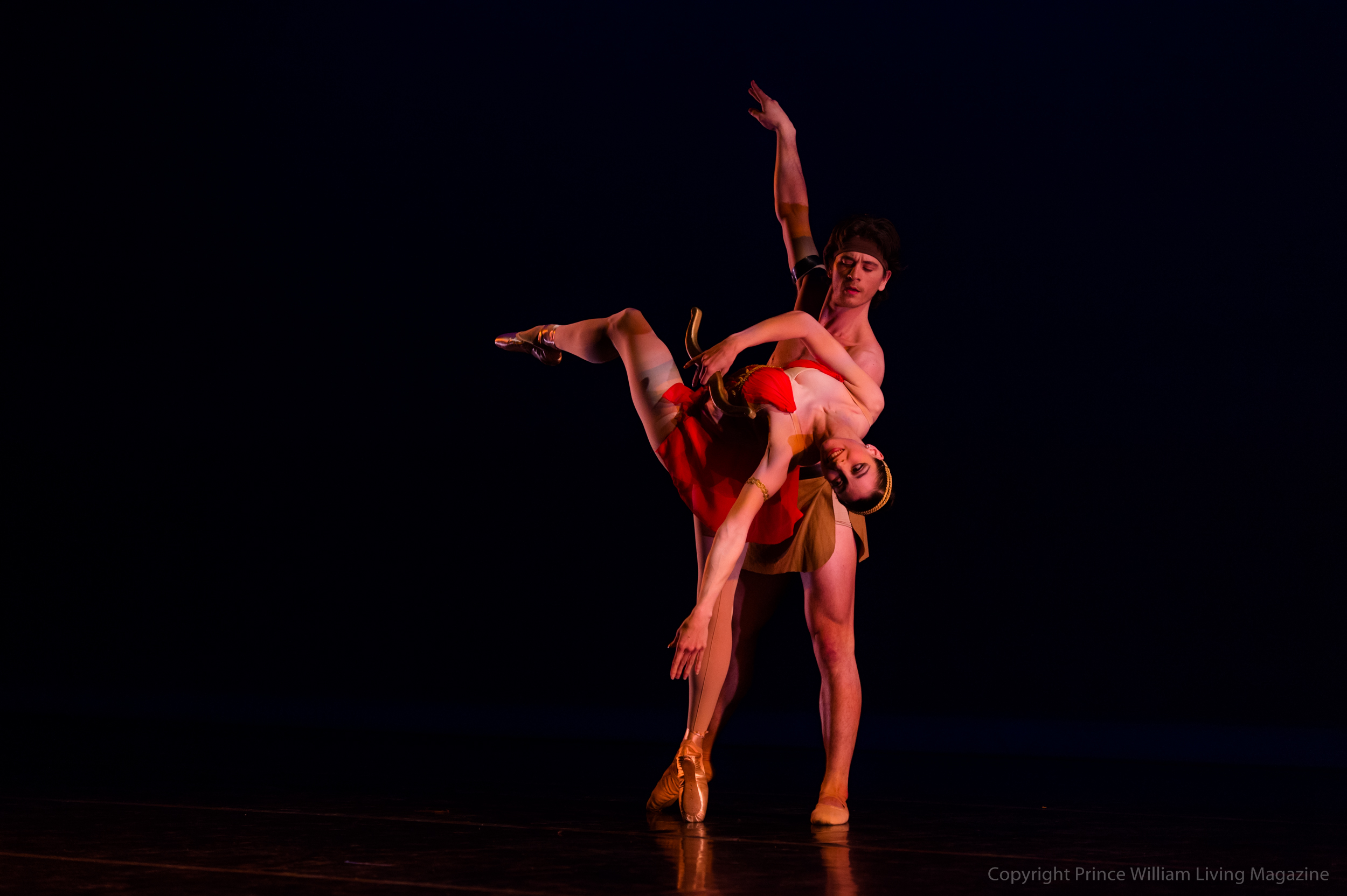 The Manassas Ballet performing Diana and Actaeon