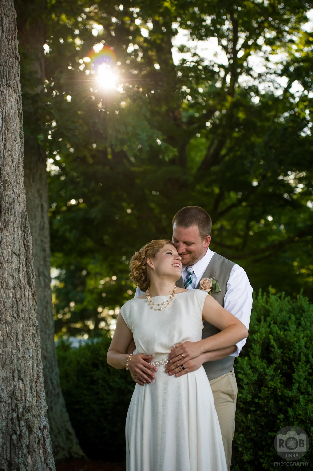 Cary and Whitney's Outdoor Wedding!