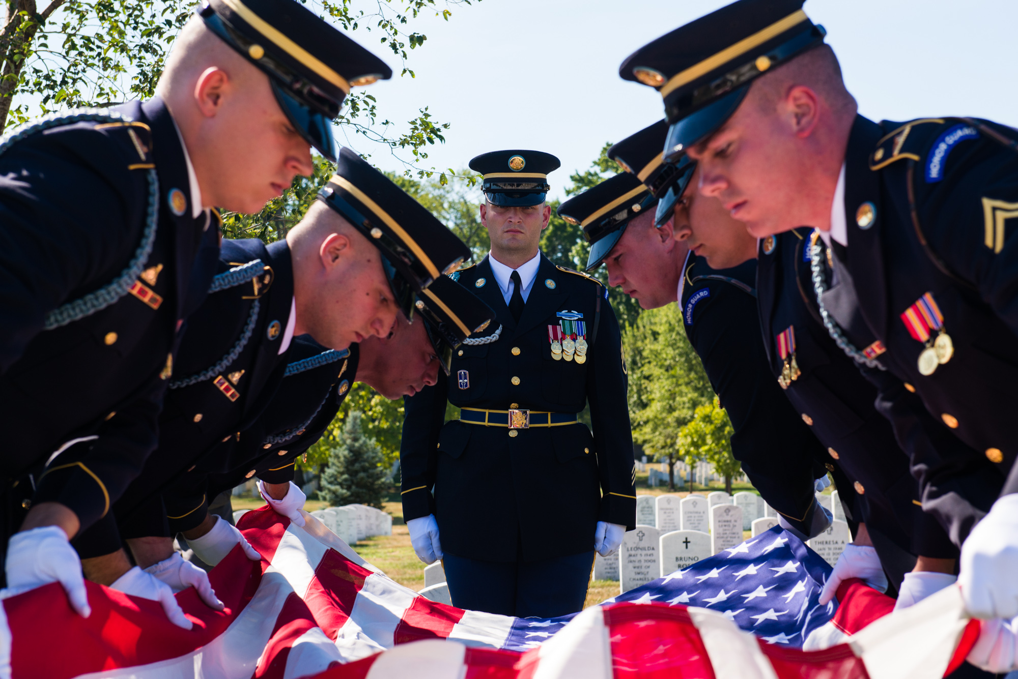 Memorial Service at Arlington National Cemetery