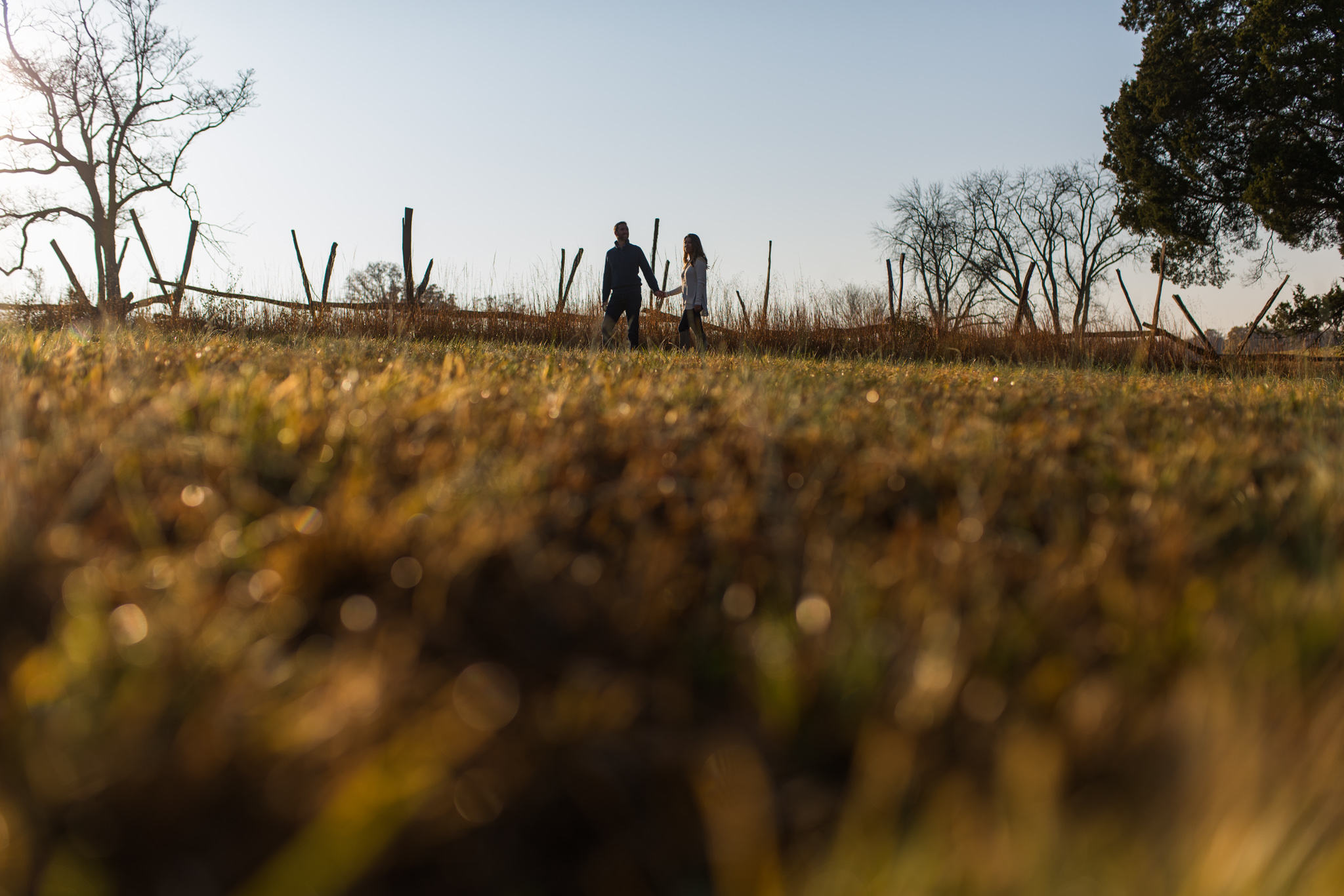 Creative engagement photography