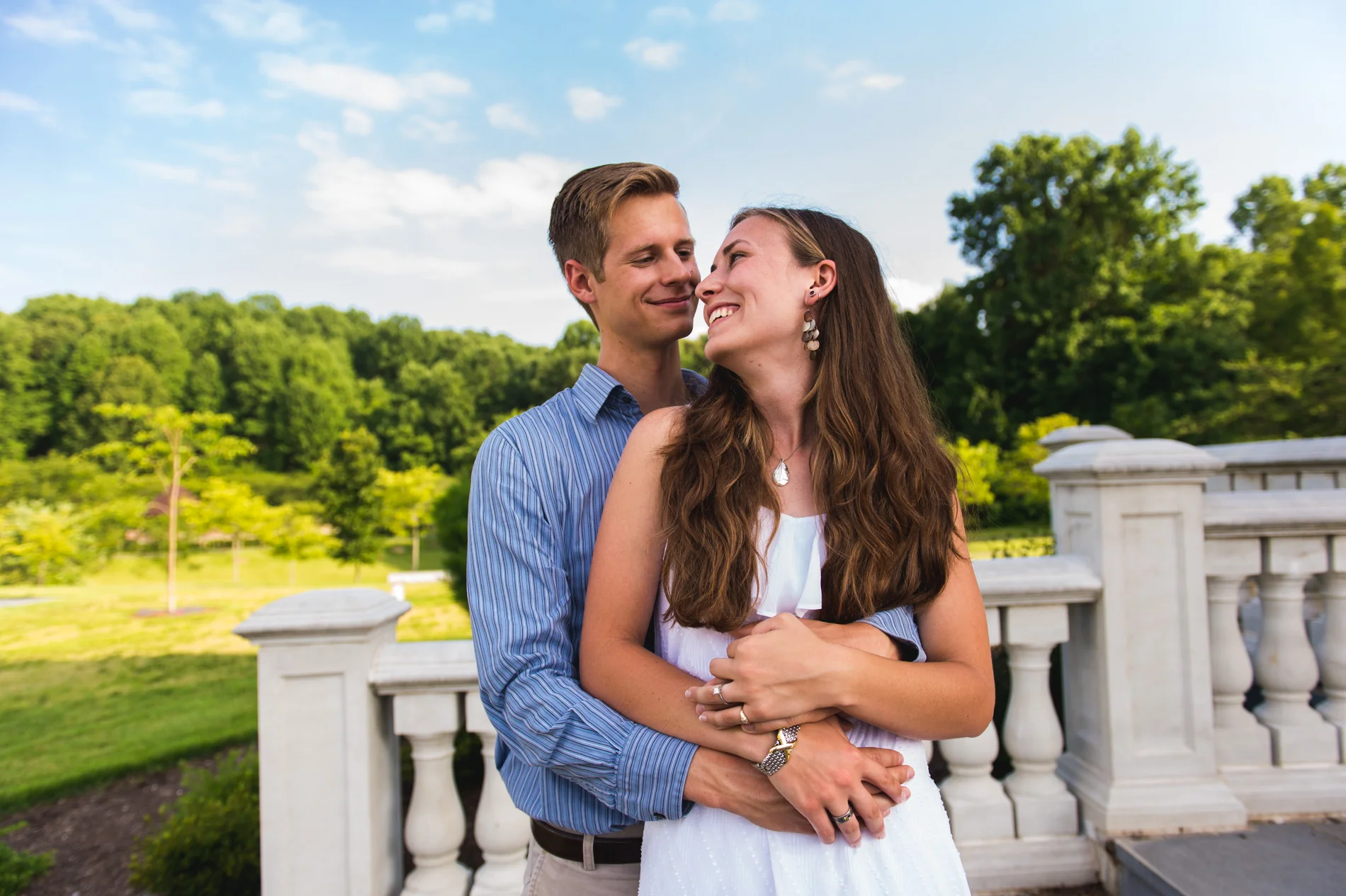  Meadowlark garden engagement session. 