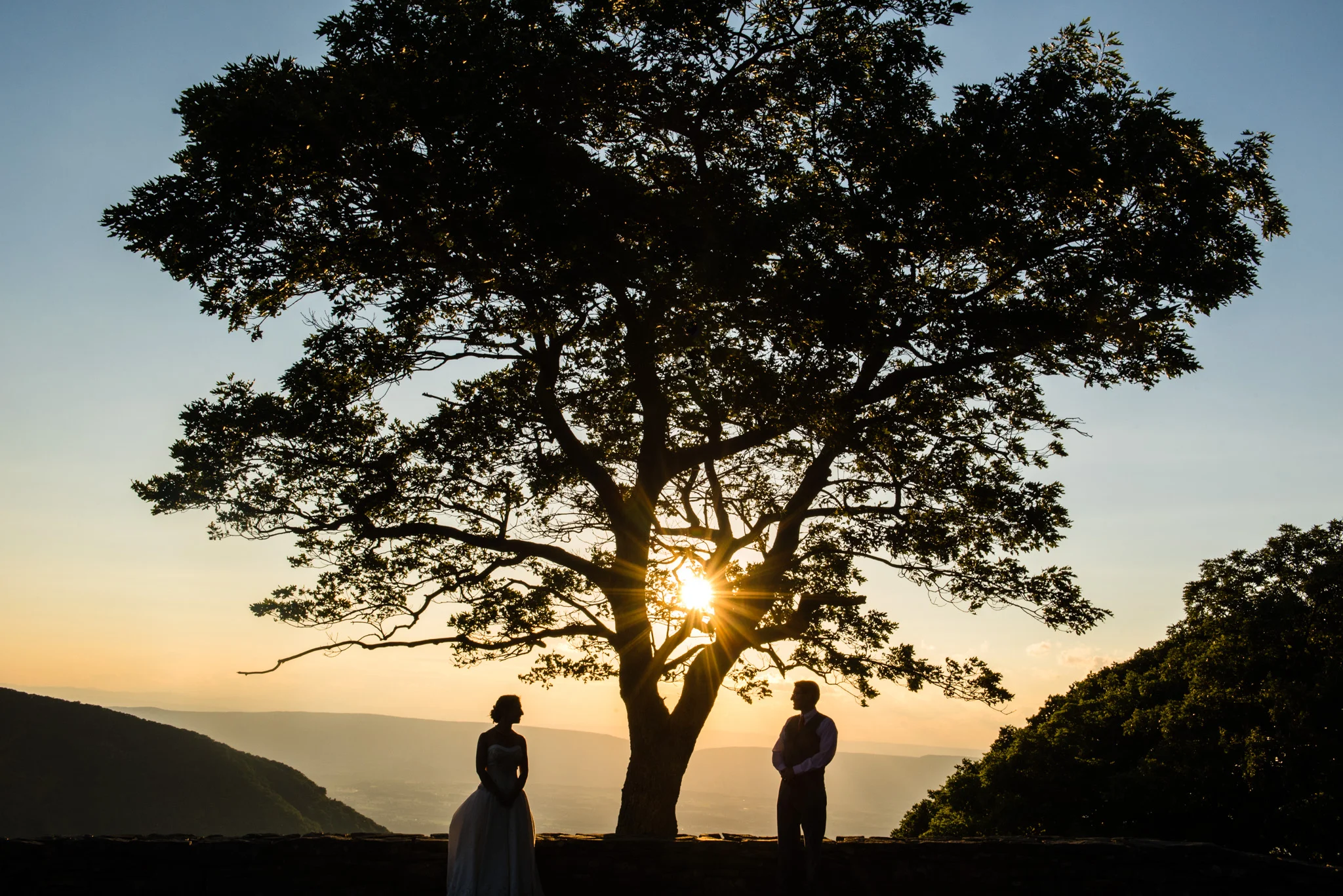  Shenandoah summer wedding skyline drive 