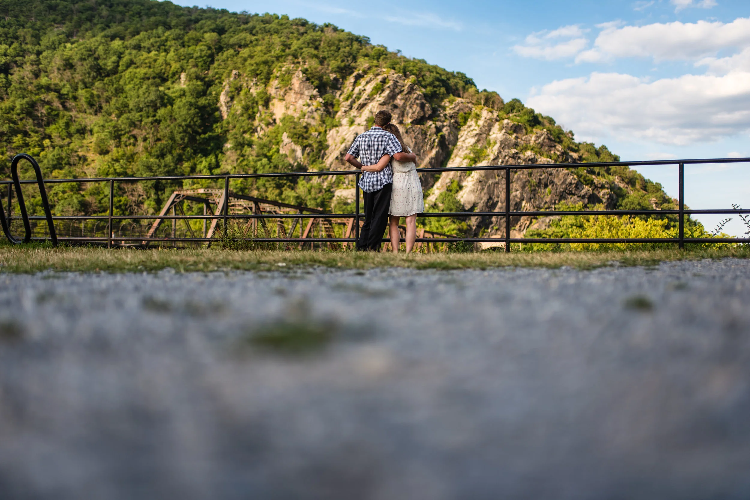  engagement session at harpers ferry 