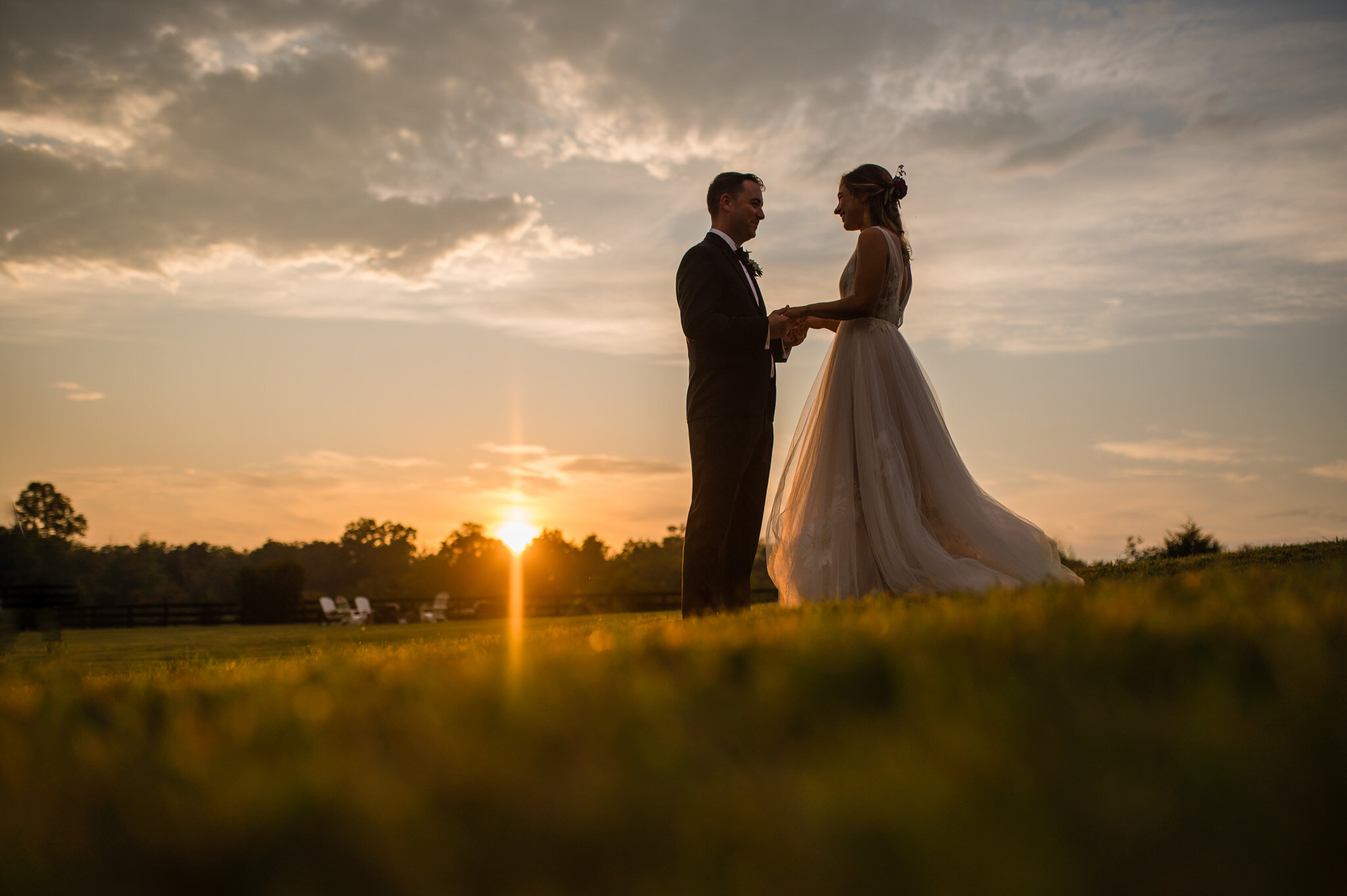 Sunset portrait at Walden Hall