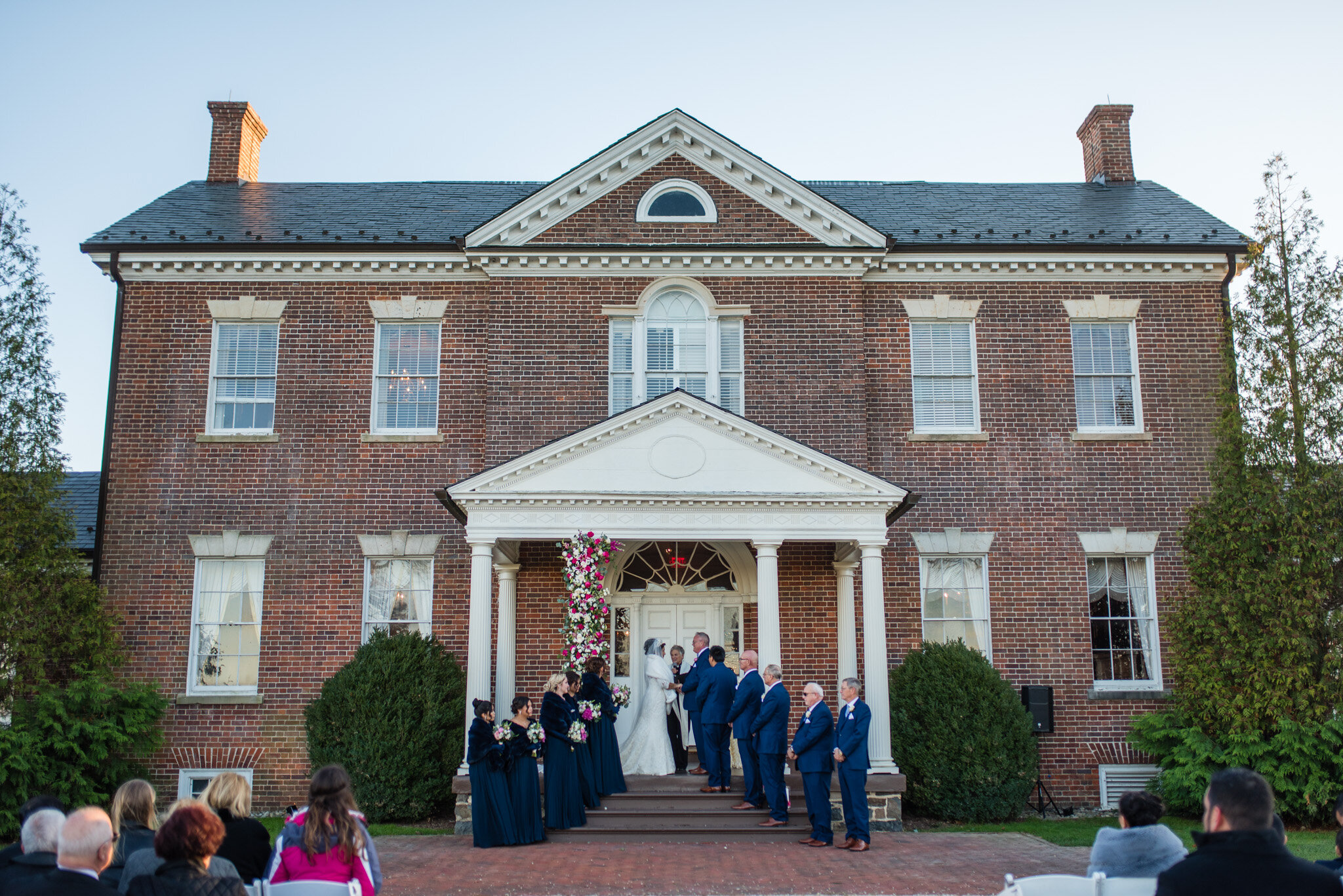Wedding at Belmont Country Club in Ashburn, Virginia.