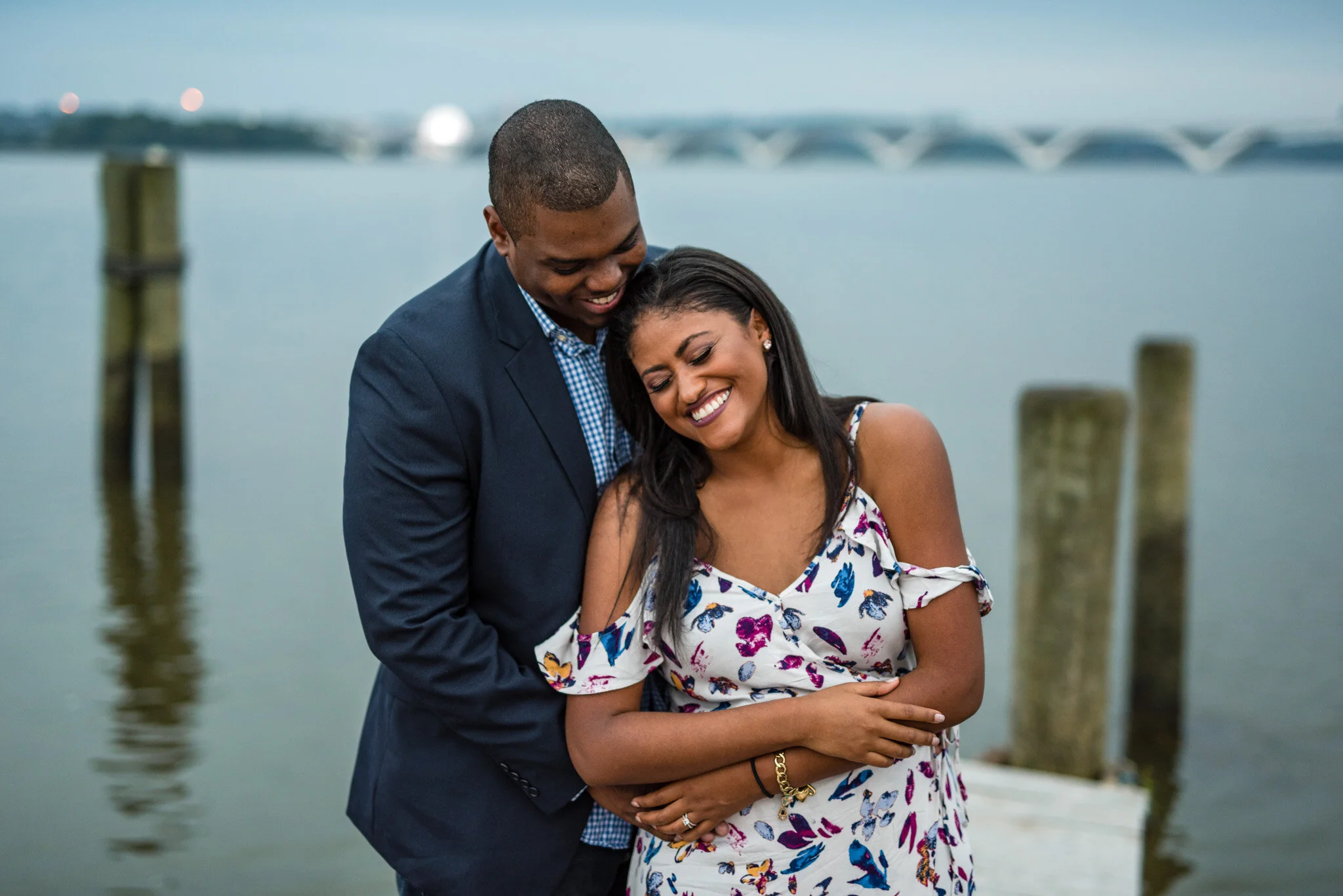  Engagement session at the Alexandria Waterfront 