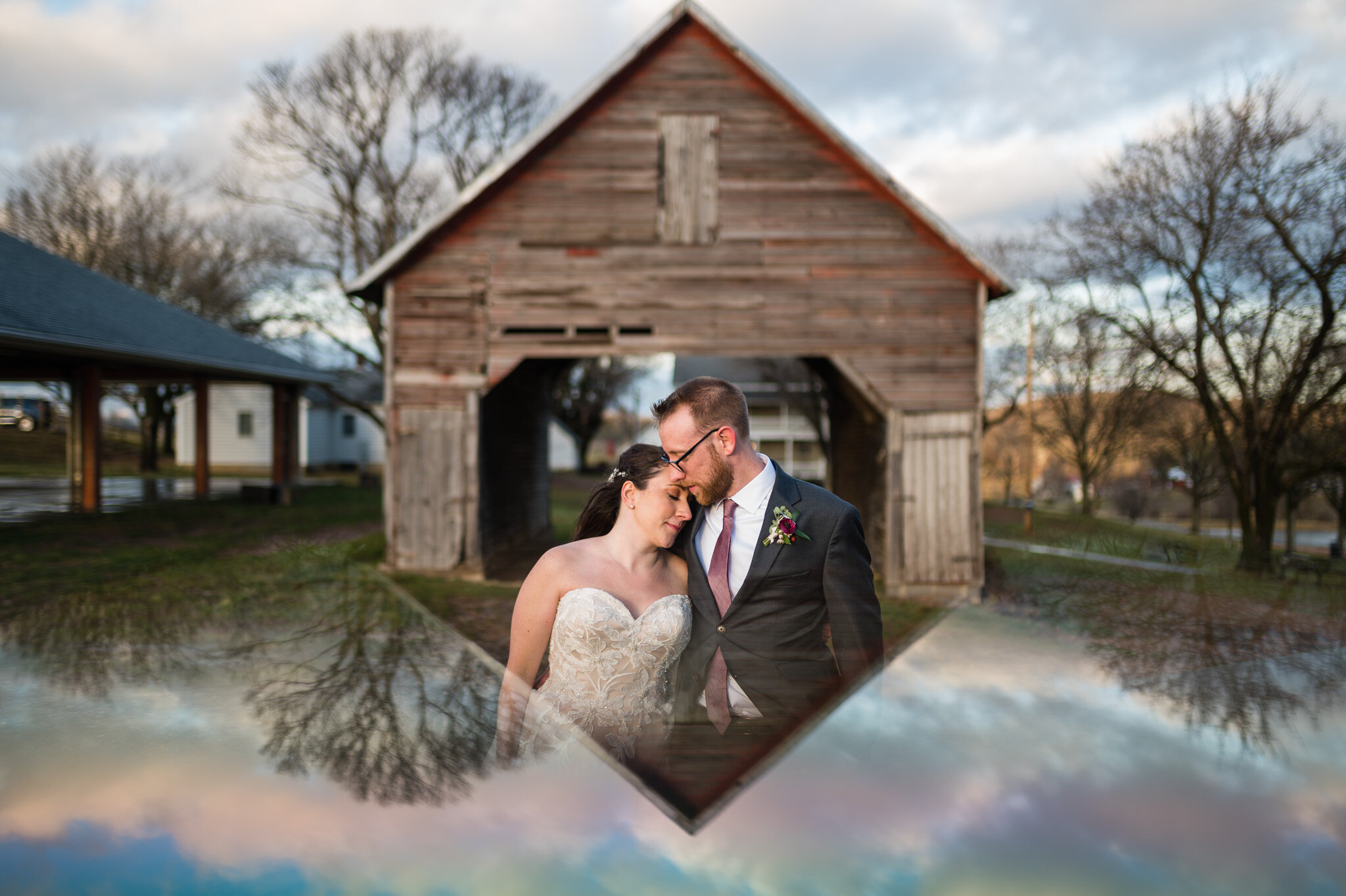 Creative Maryland wedding photographer