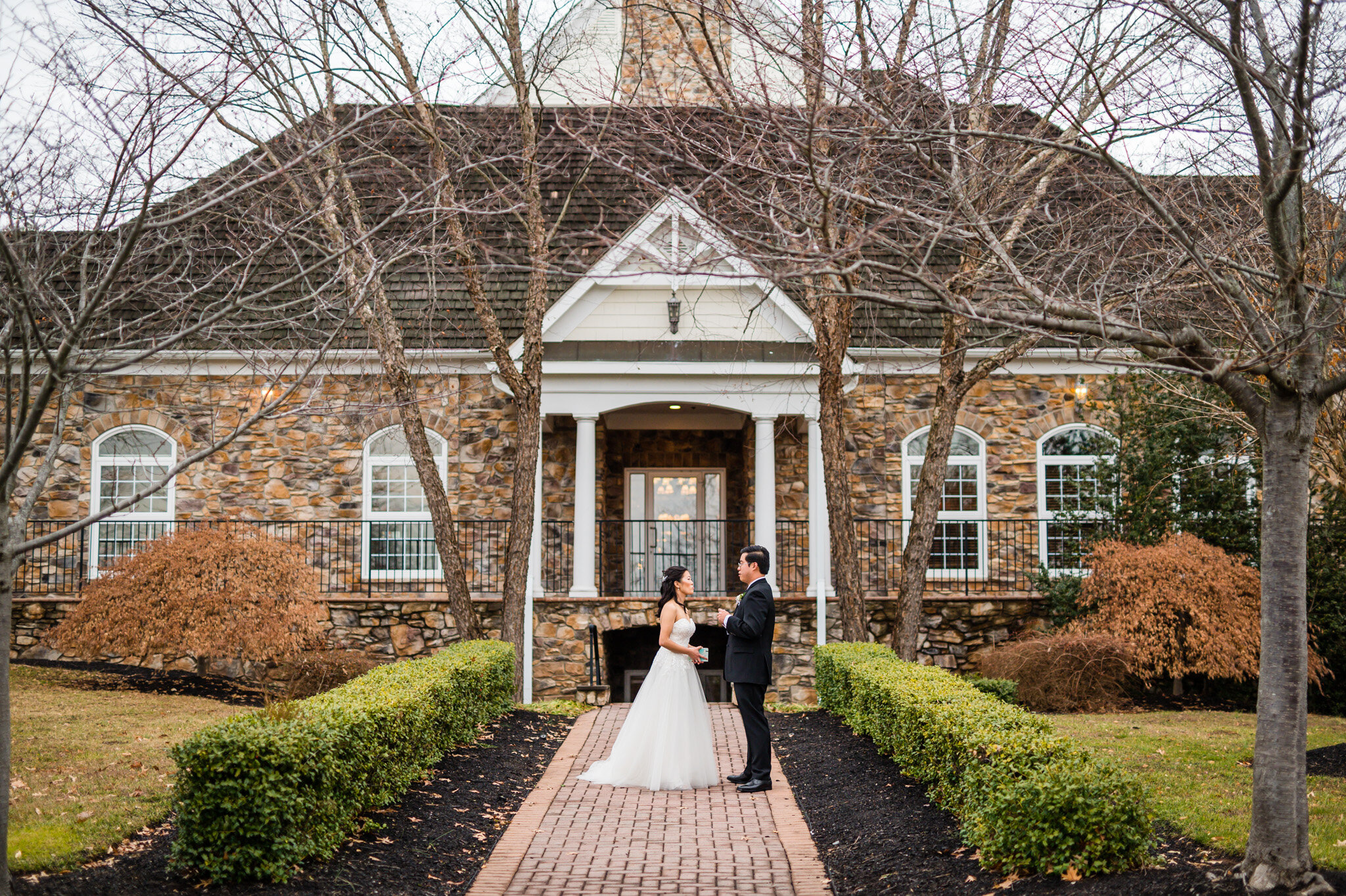 Winter wedding at Piedmont Country Club