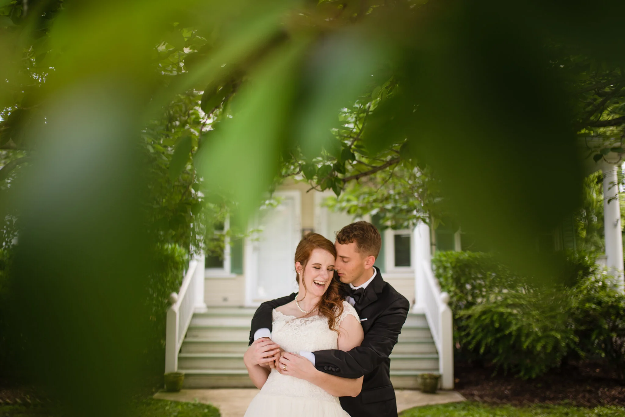  “I am not a big makeup wearer, so the natural makeup Finn used for me was perfect.”  Christine, Annapolis, MD, Wedding  