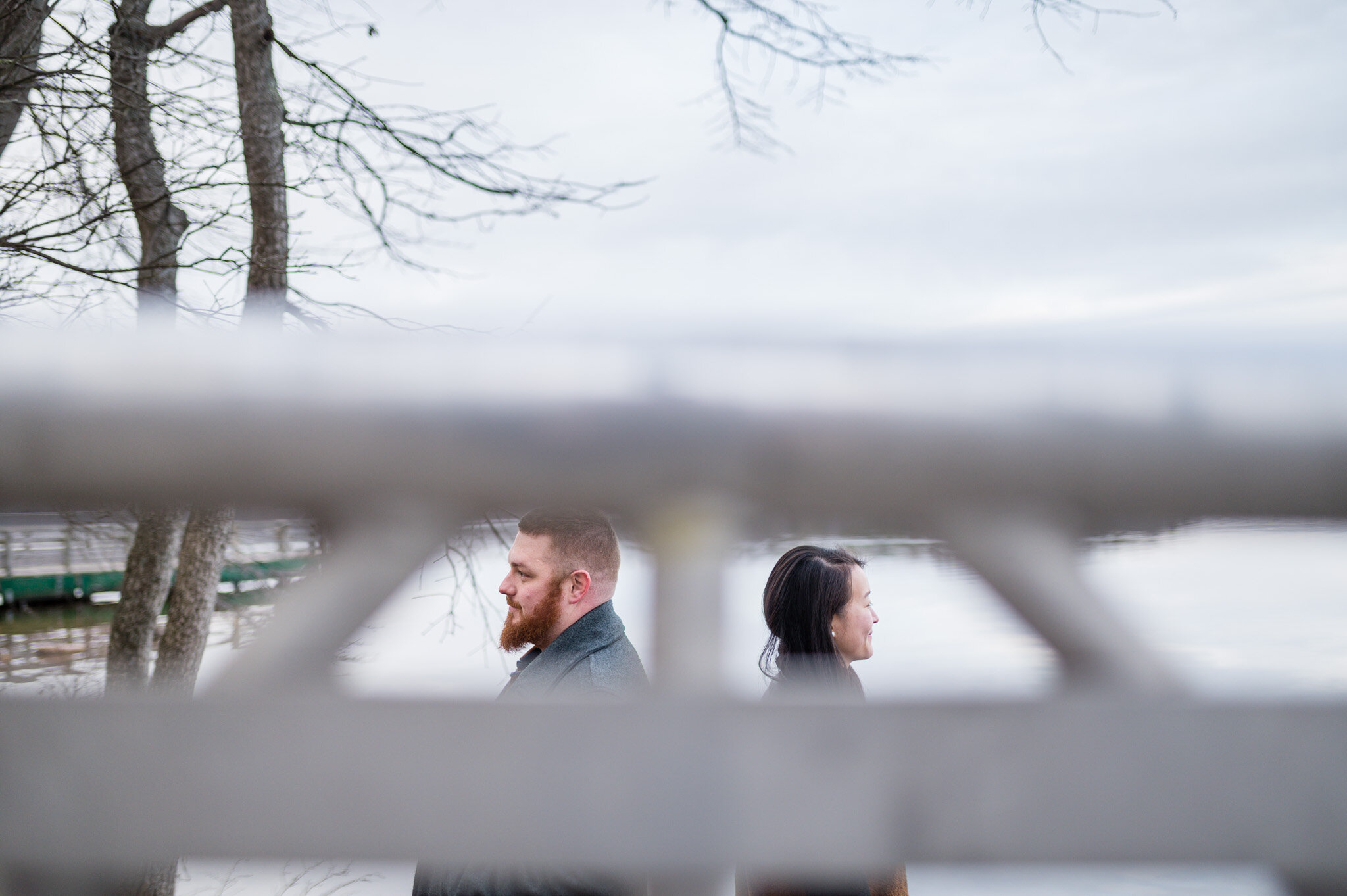 Burke Lake engagement photos