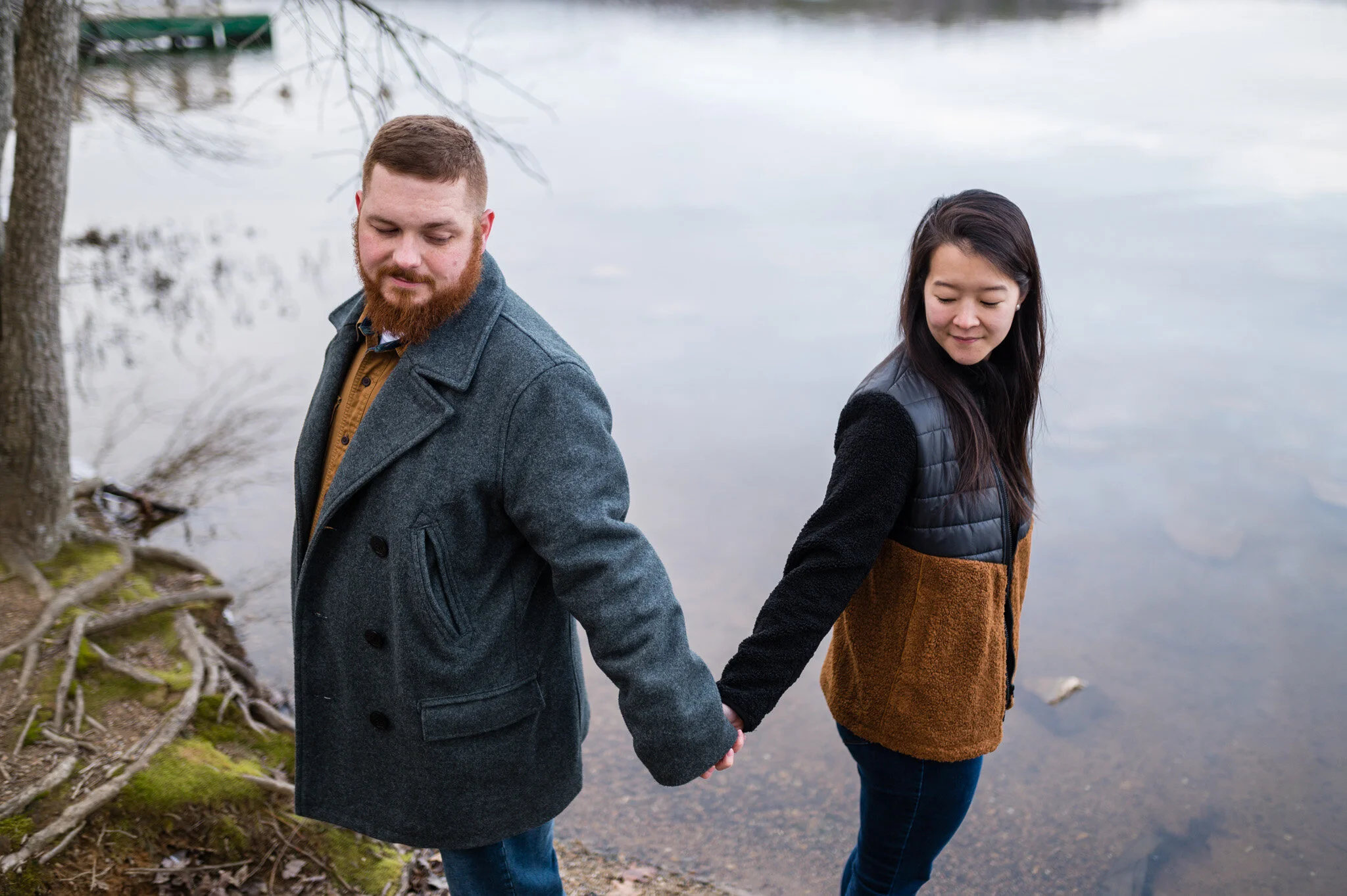  Burke lake engagement session 