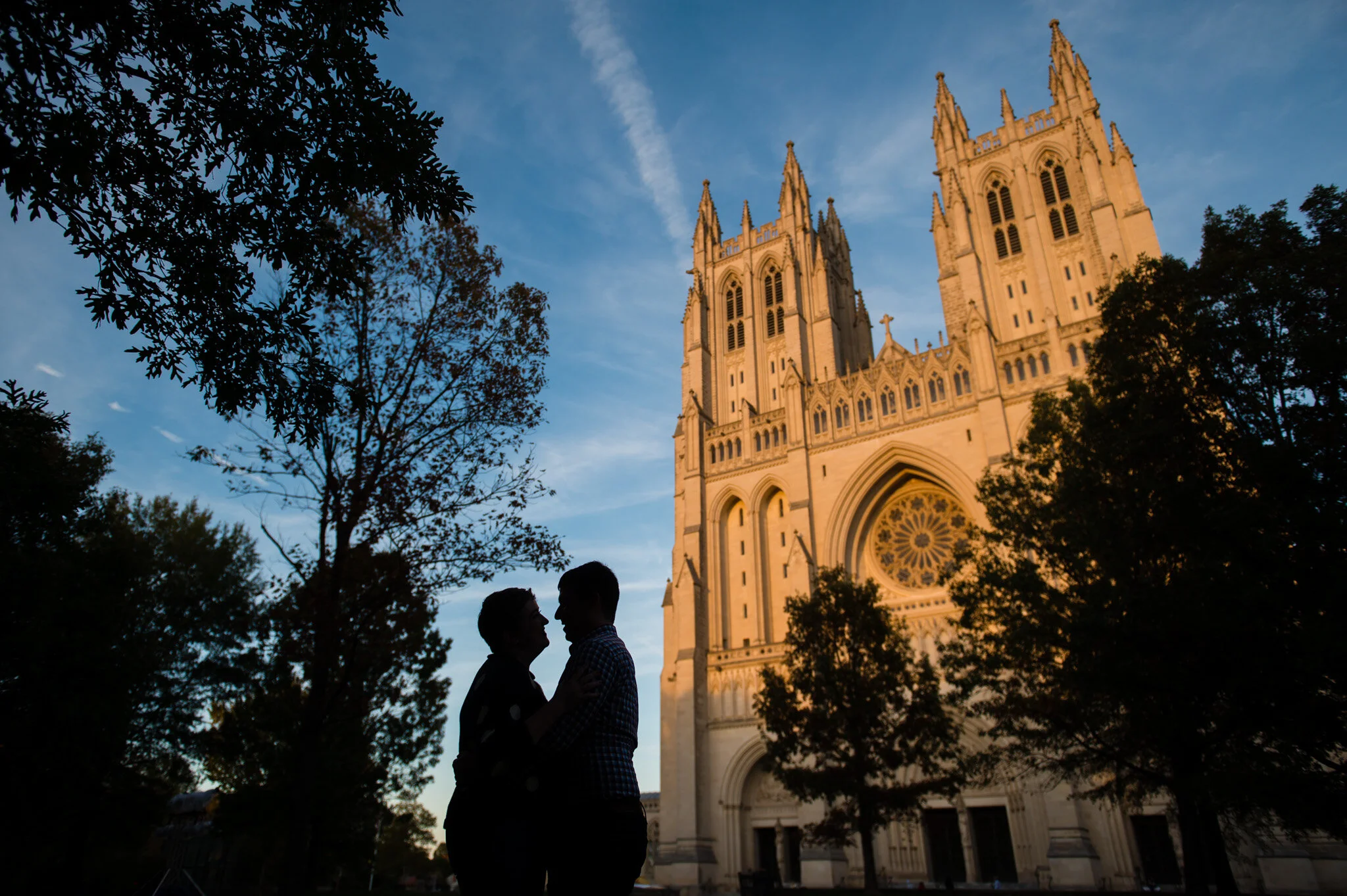  Washington National Cathedral Engagement Session 