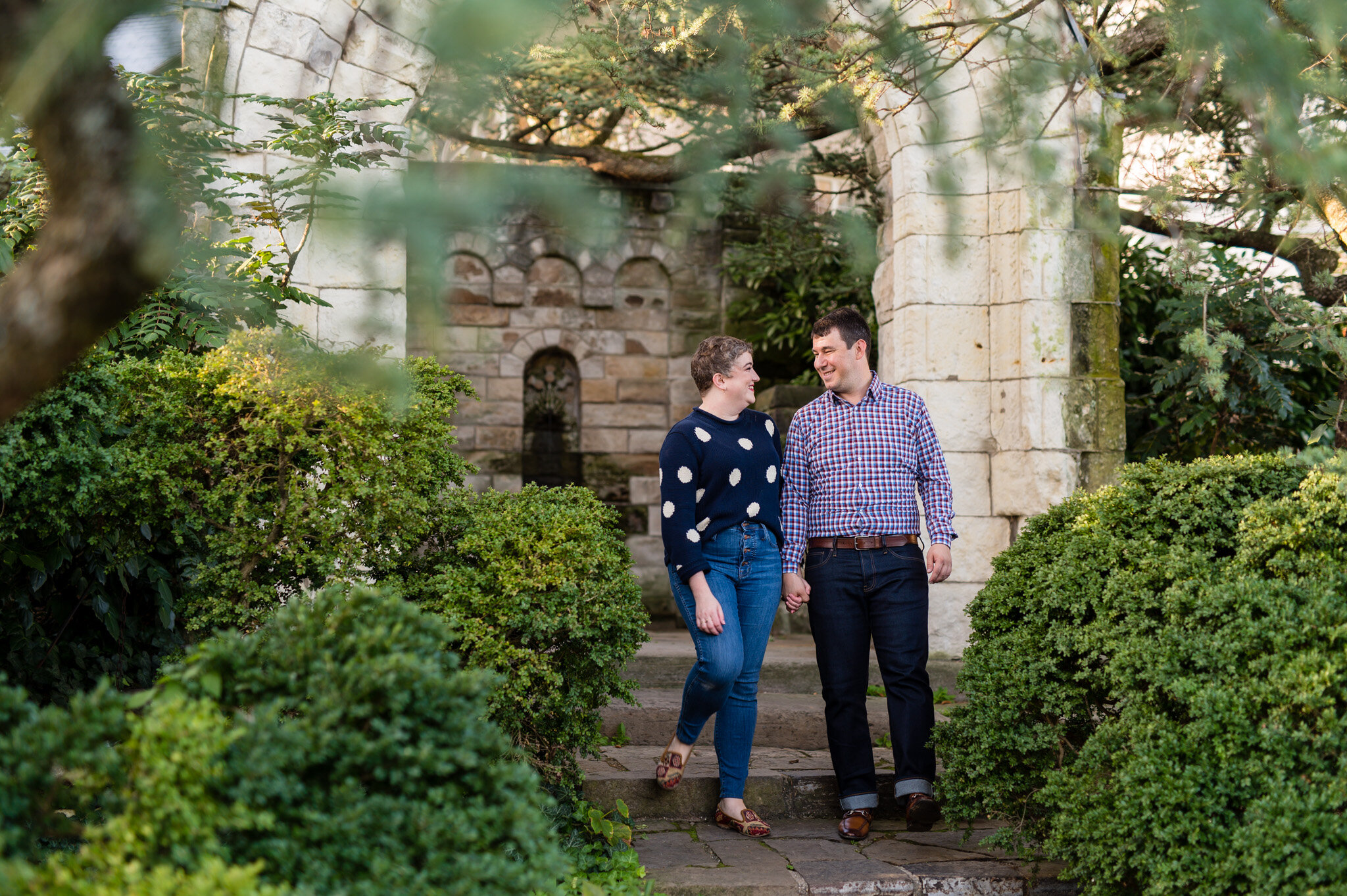 National Cathedral Engagement Photos