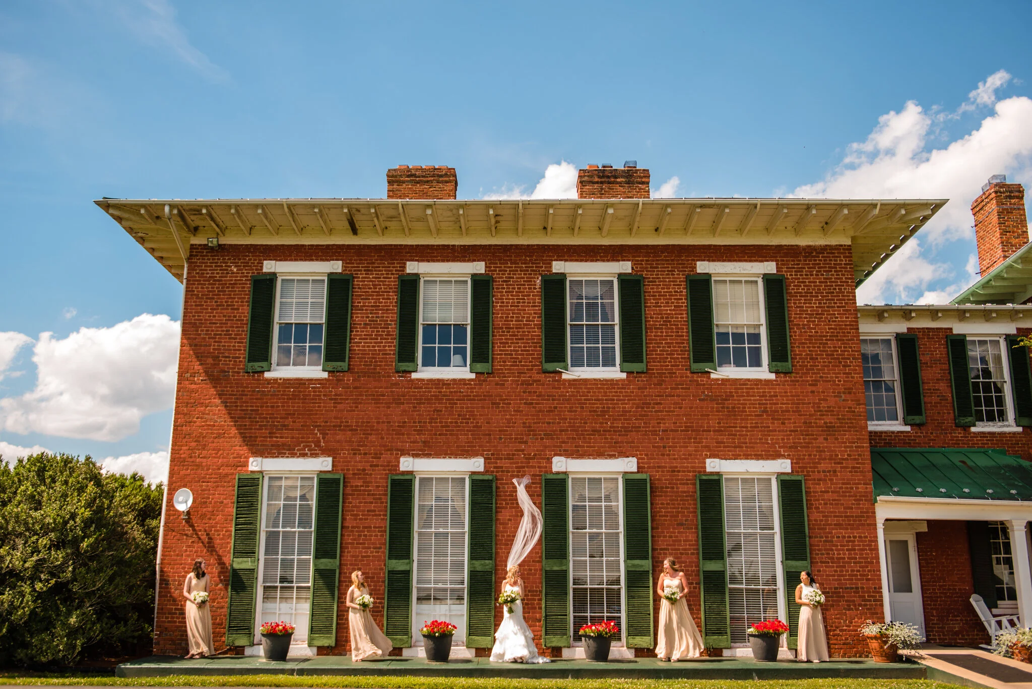  A wedding at Marriott Ranch in Hume, Virginia. 
