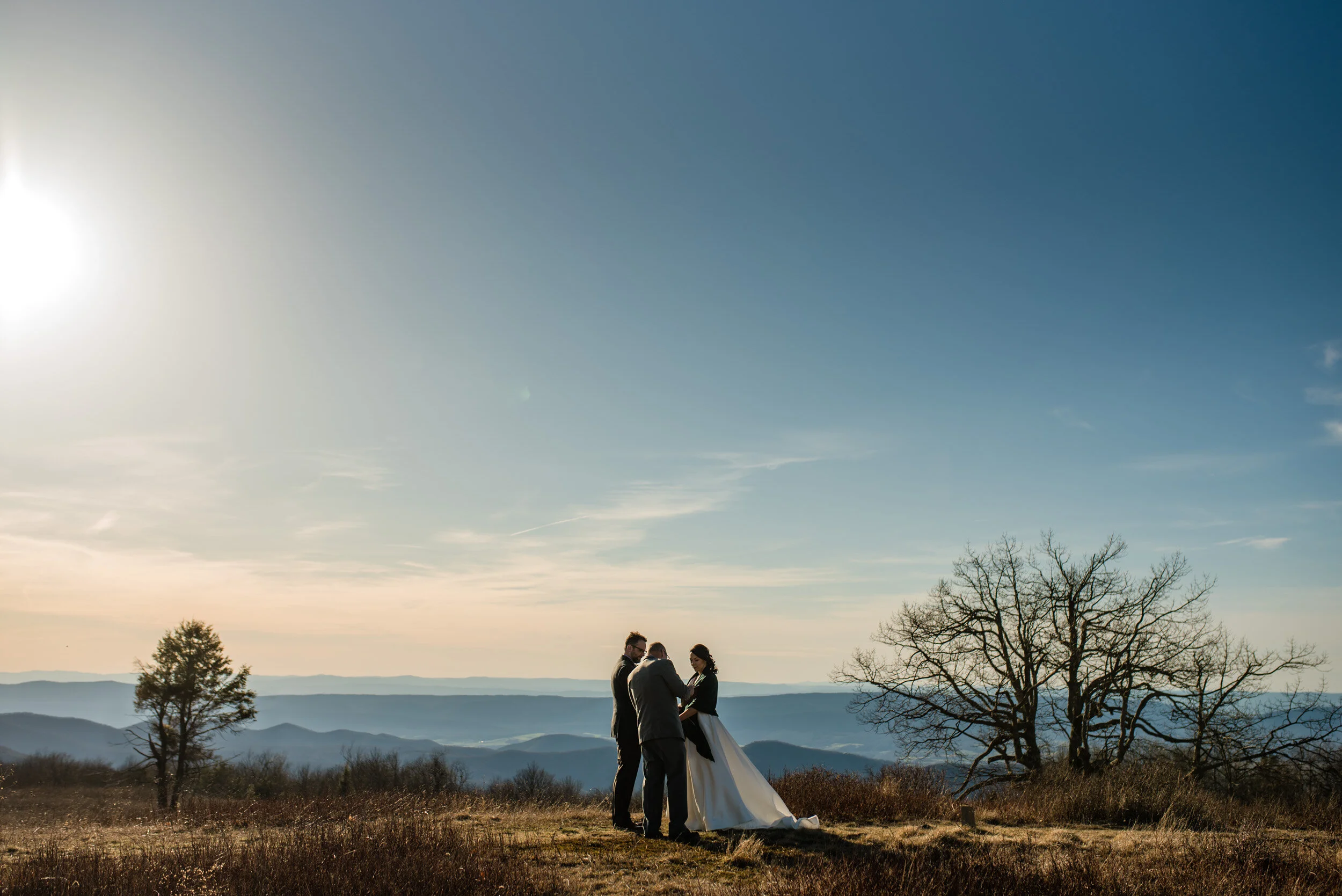  Charlie and Kelly’s elopement in the Shenandoah National Park. 