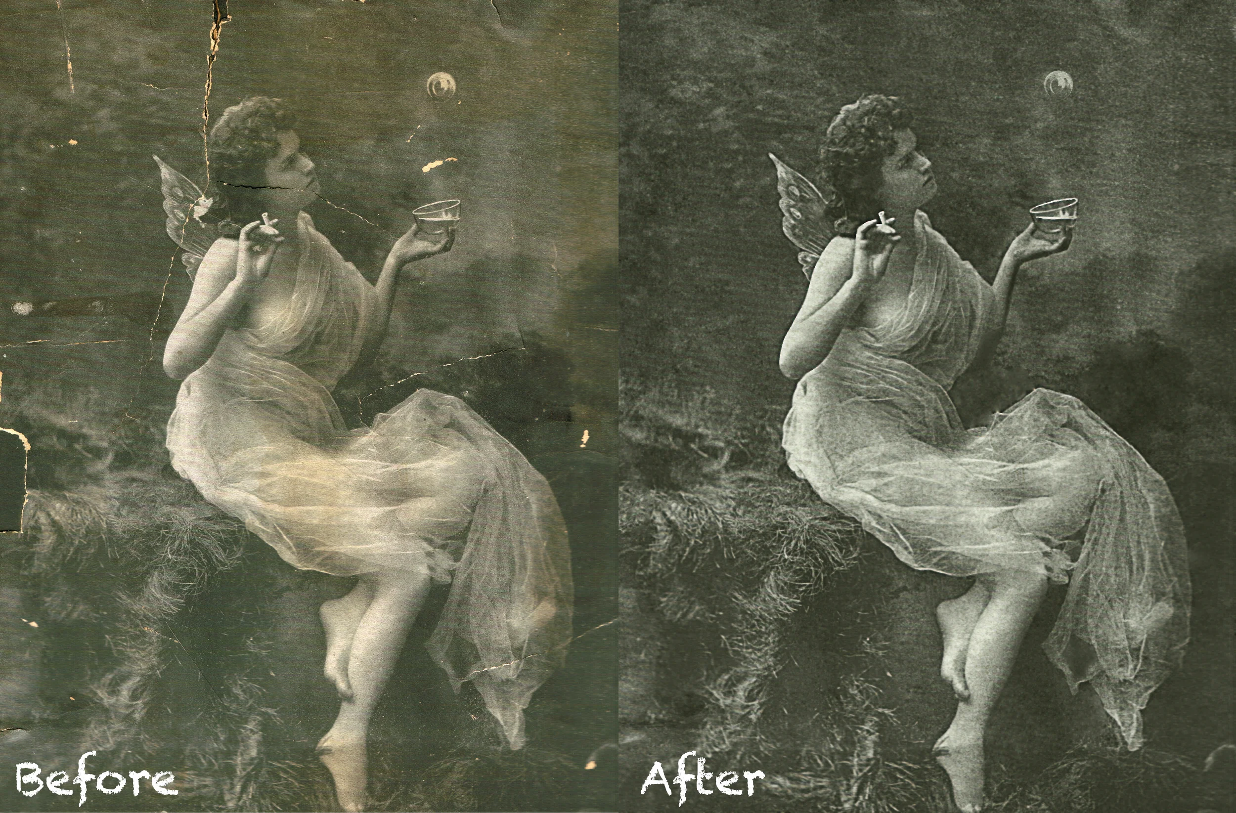  Photo restoration assignment for my Advanced Photoshop class.  Date: June 7, 2011  &nbsp; 