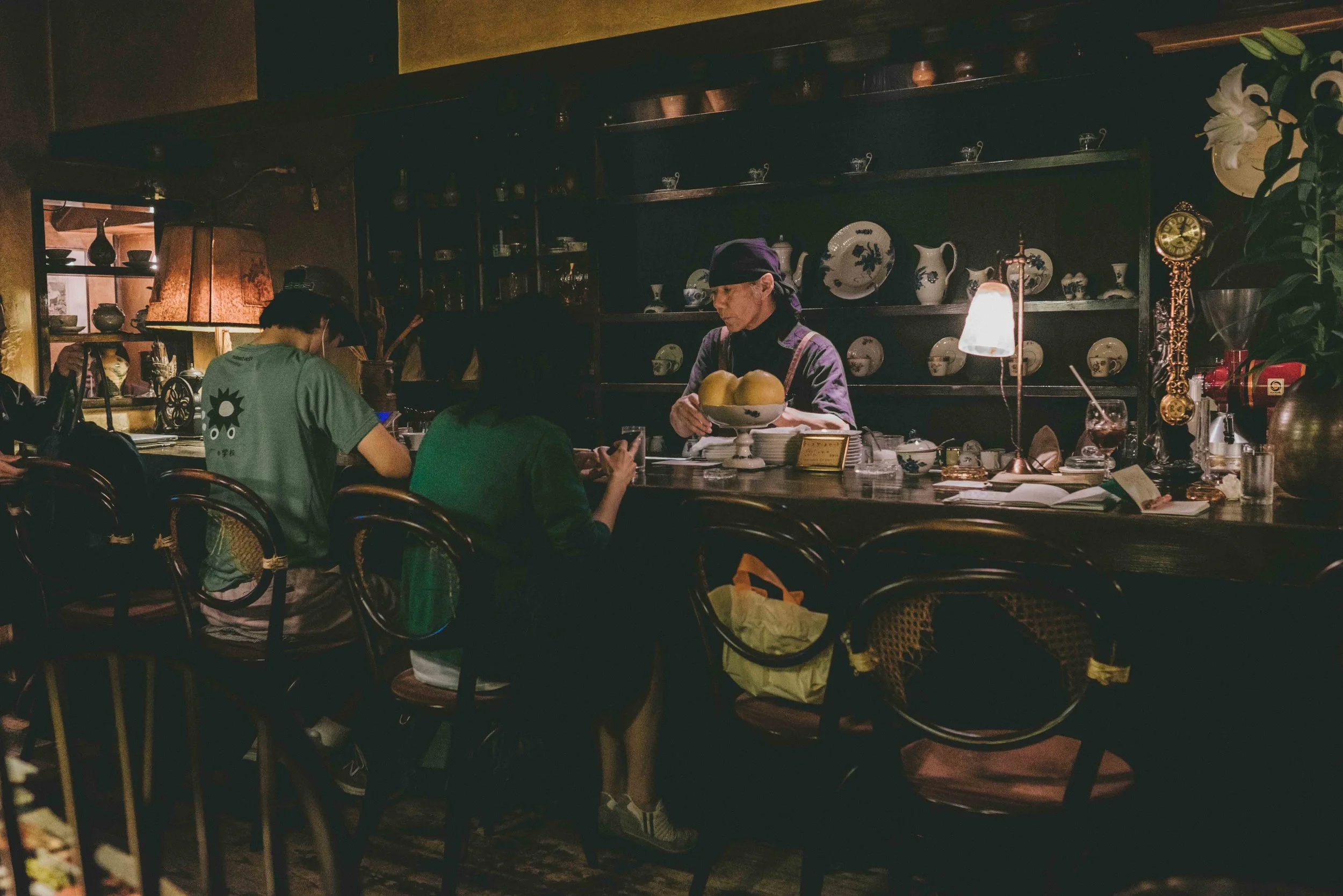 Café Trois Chambres . A pleasant time warp in a café run by a lovely elderly couple.