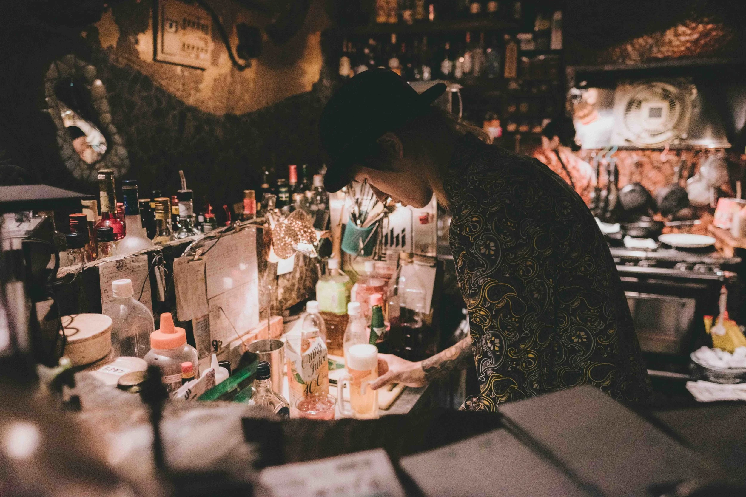 Mother . Spice-tastic original drinks and eccentric decor. Run by our friends Haruna and Nobu.