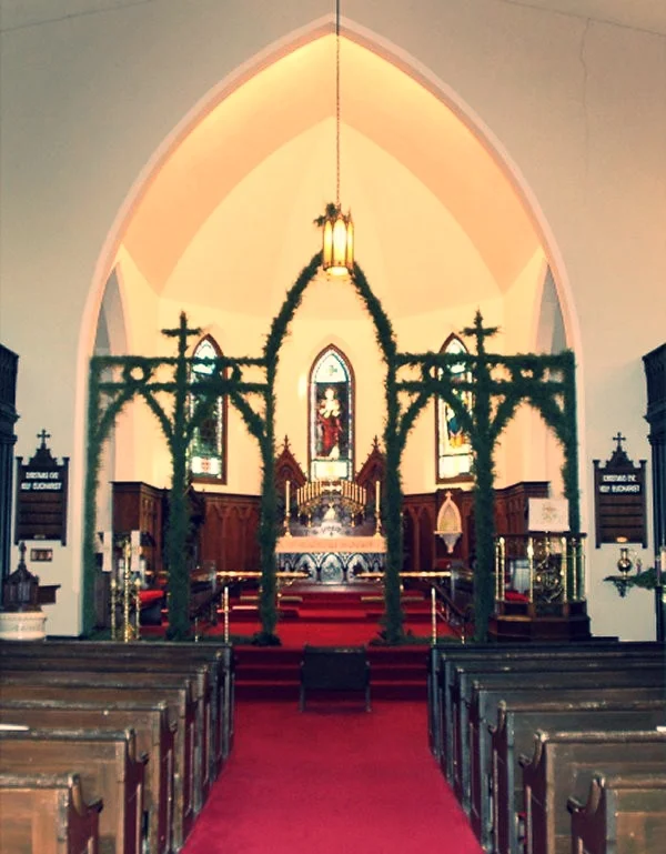 Greening of the Rood Screen