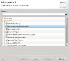 Create Android Application Project