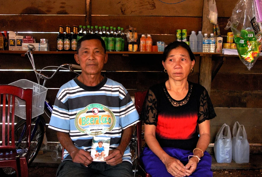 In 2004 - at the age of 9 – Hamm lost his life due to a cluster munition accident. Kammoune
Province, Laos.