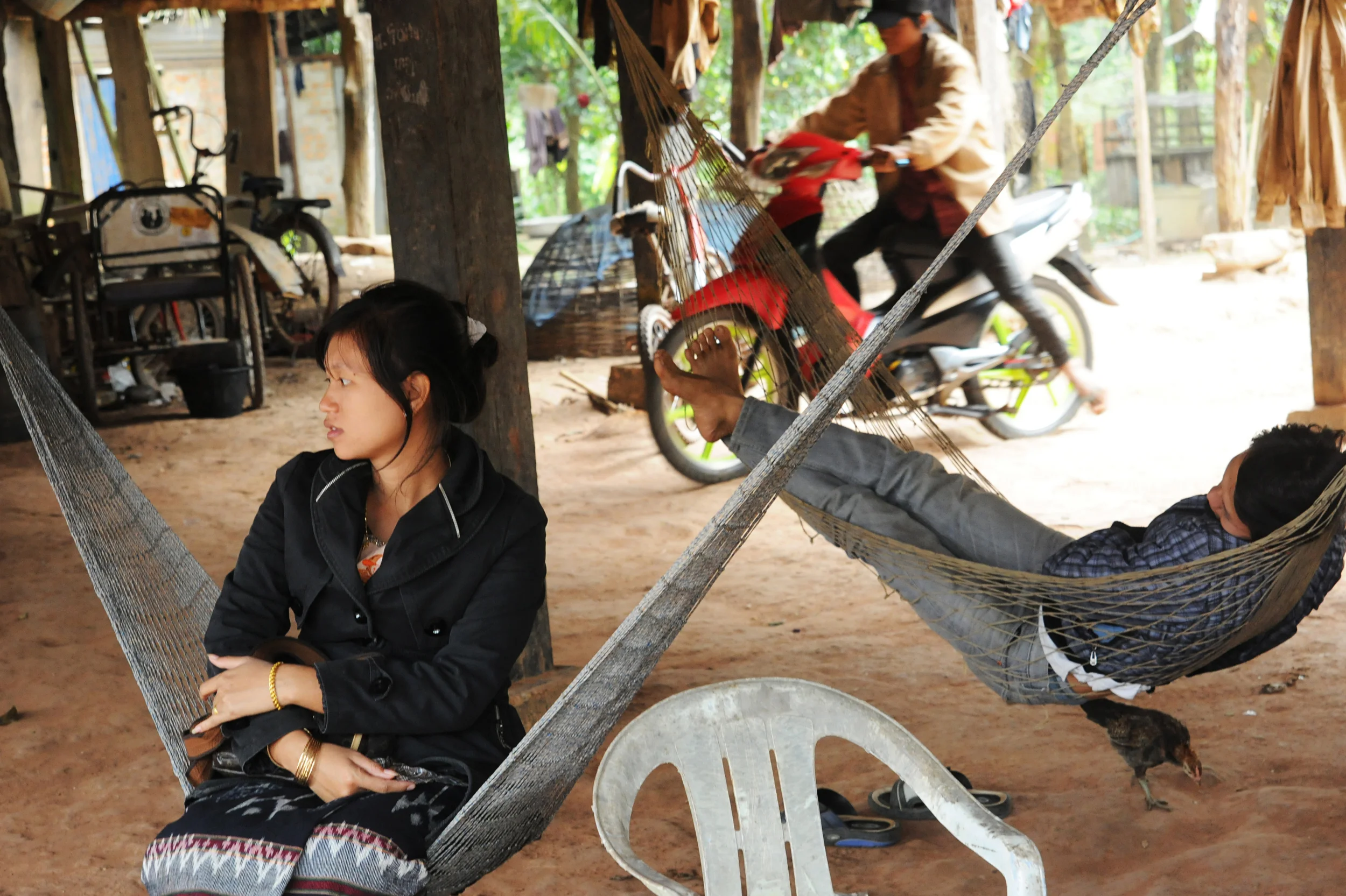 At rest. Savannakhet Province LAO PDR 2010
