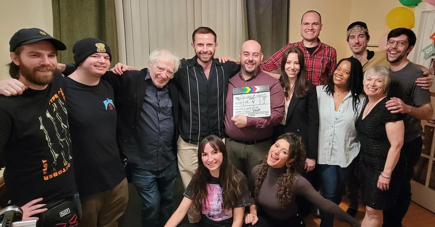 That&rsquo;s a wrap on day 3 of filming the feature Our Lady of Queens! I&rsquo;m so grateful to be working with this fantastic team, and for the privilege of absorbing the wisdom and witticisms of the incomparable Austin Pendleton.